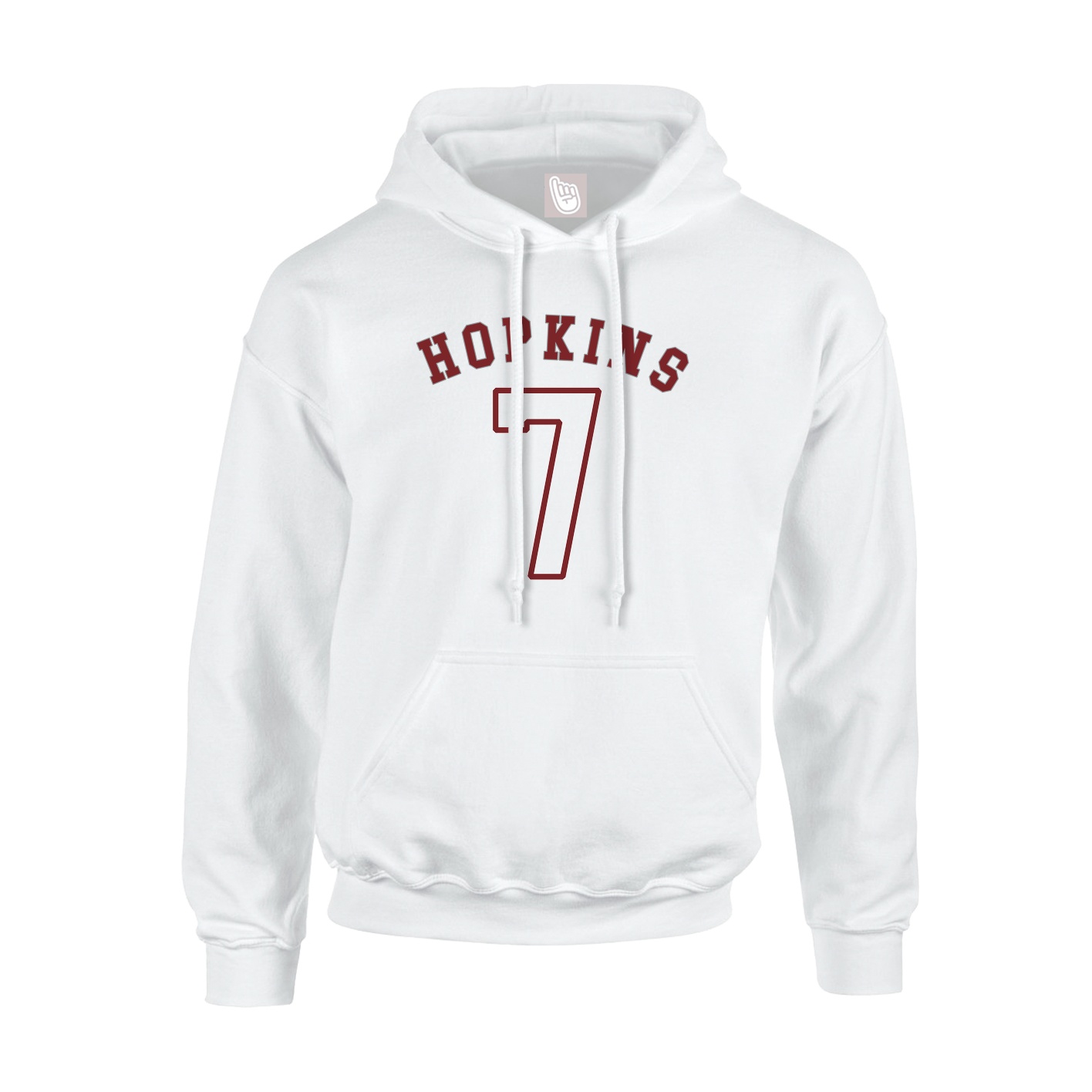 Youth Hoodie — Shirsey Arch in White