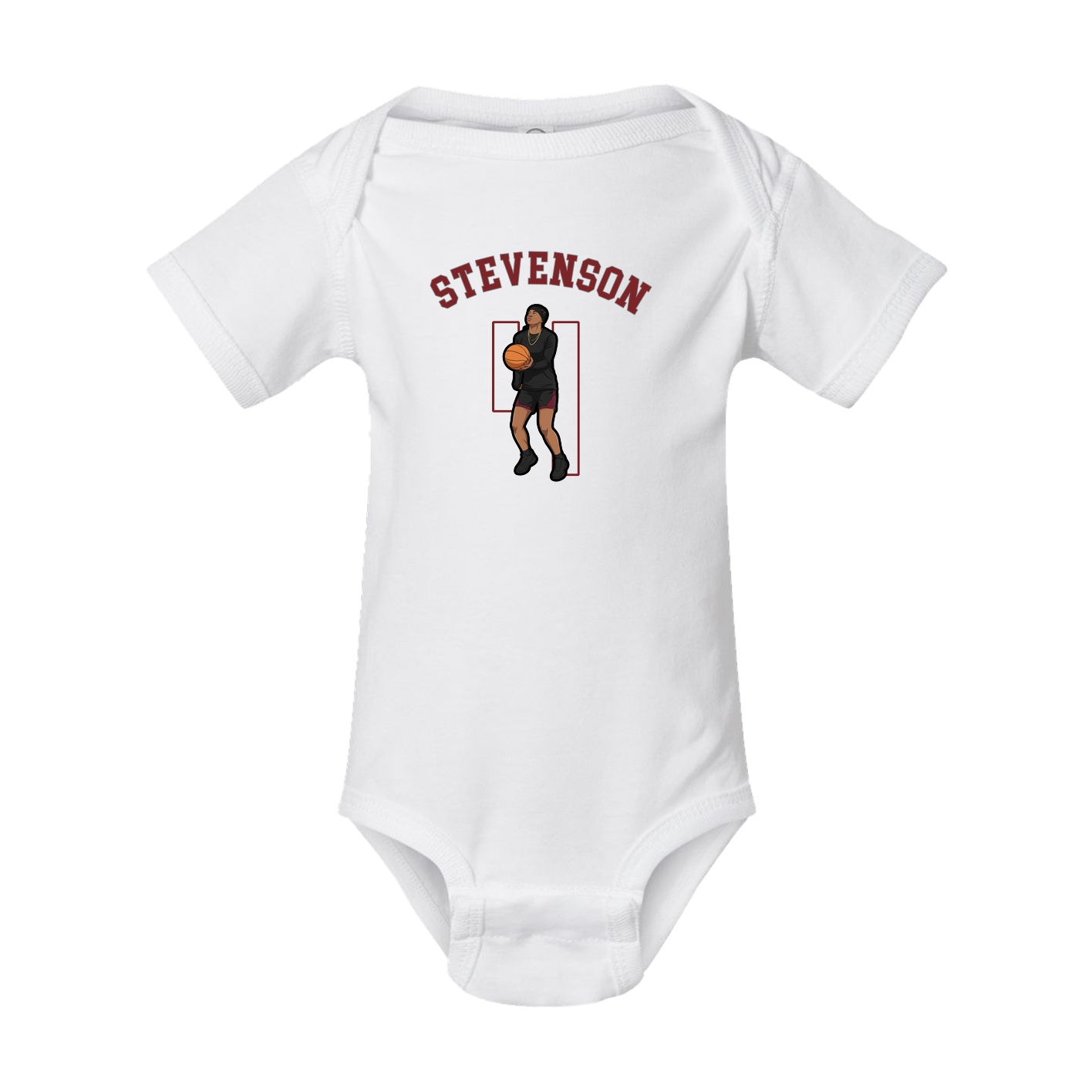 Baby Onesie — Shirsey Arch in White