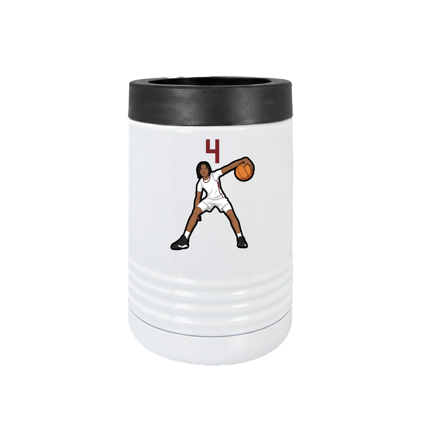 Beverage Holder — Number Top in White
