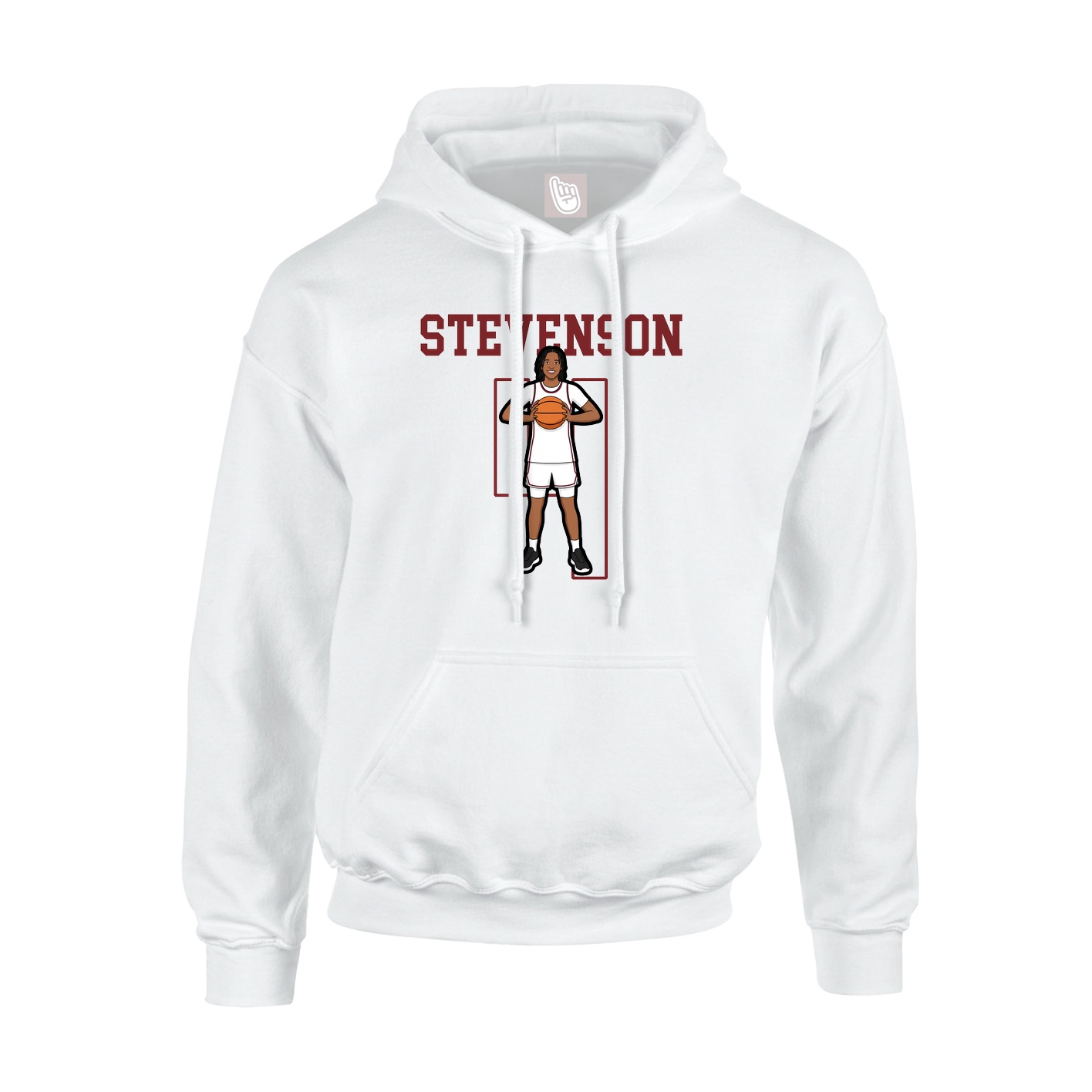 Youth Hoodie — Shirsey in White