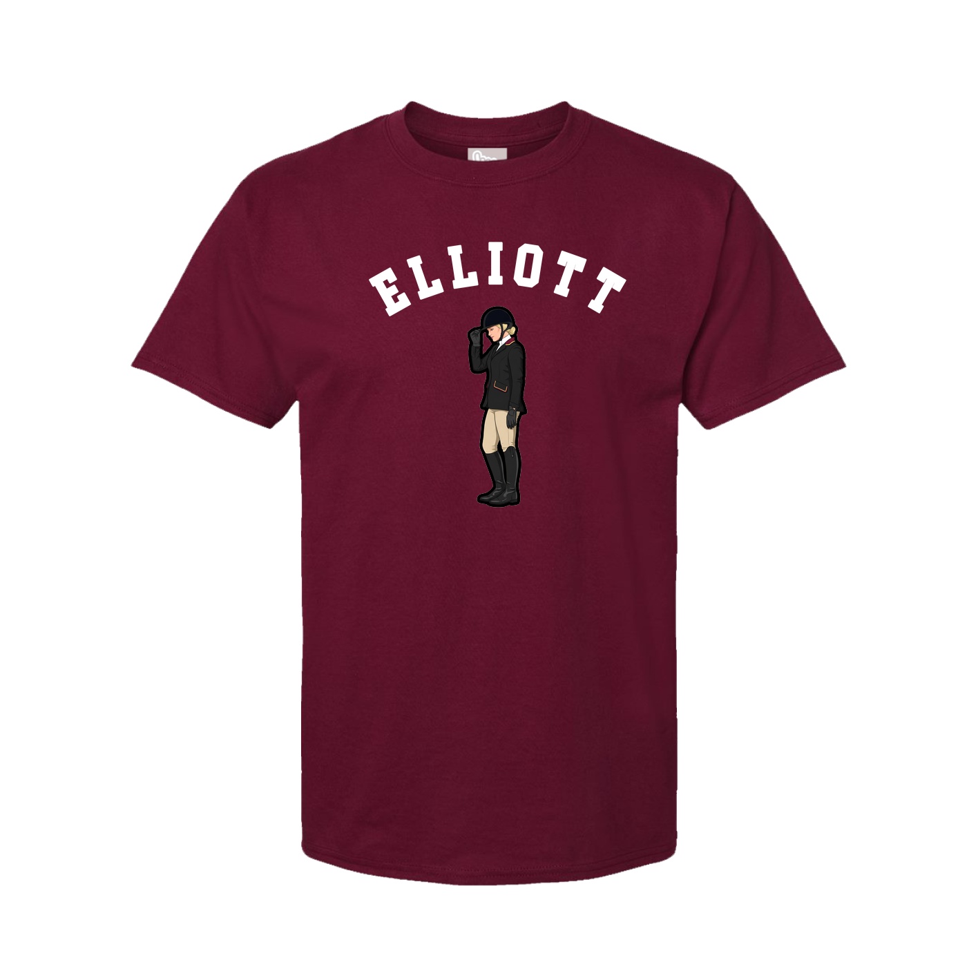 Youth Tee — Shirsey Arch in Cardinal
