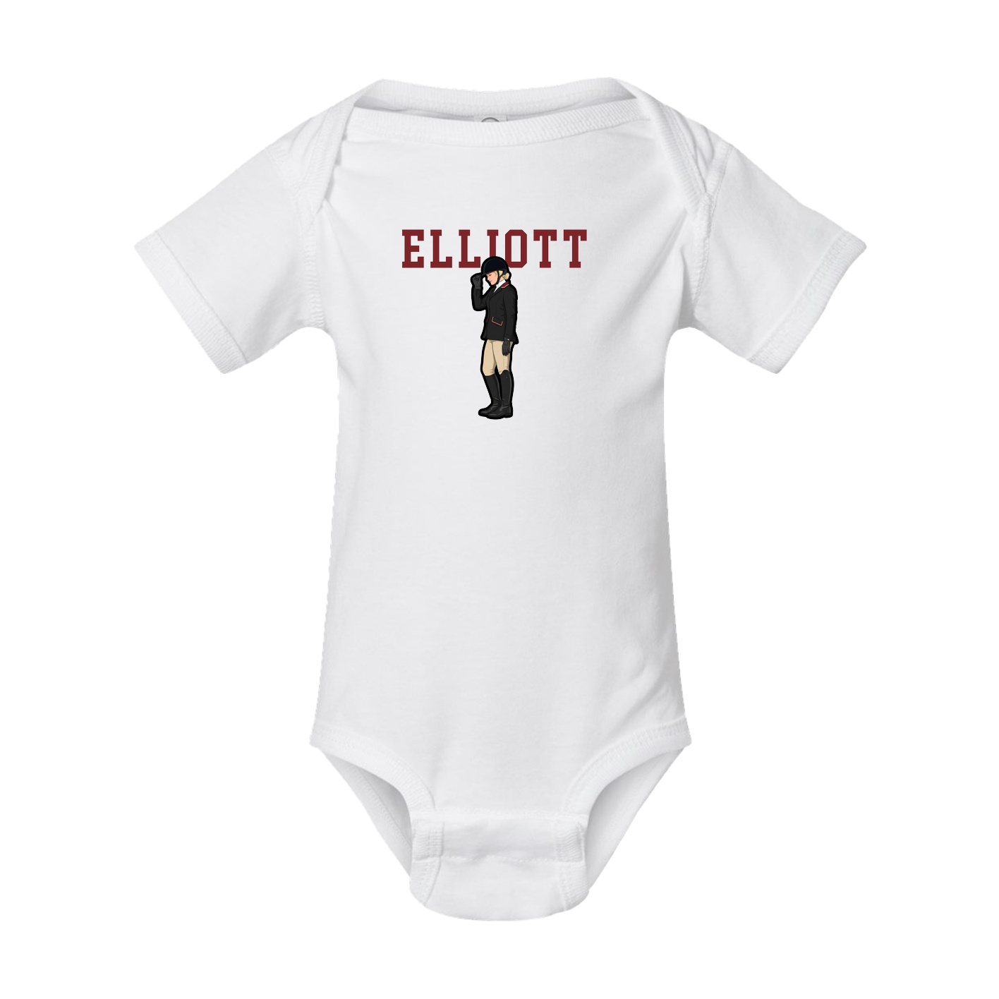 Baby Onesie — Shirsey in White