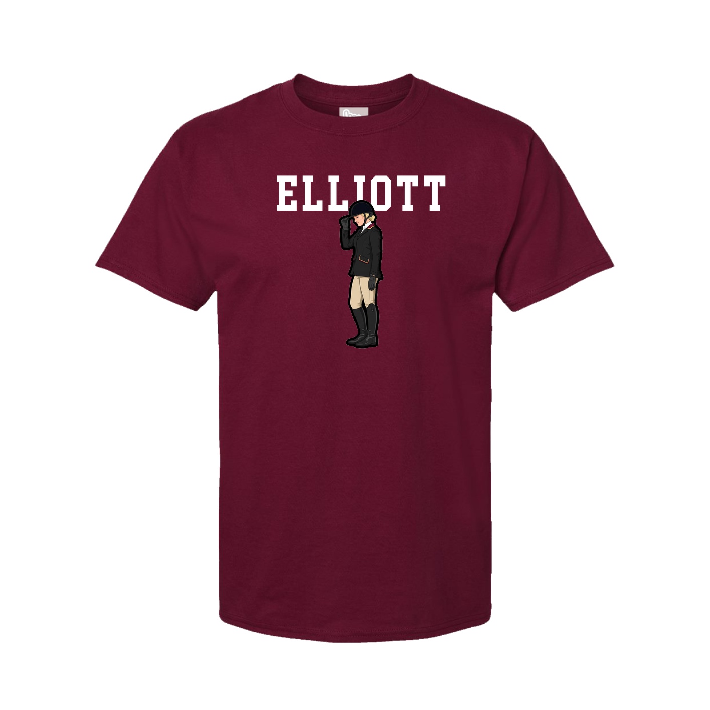 Youth Tee — Shirsey in Cardinal