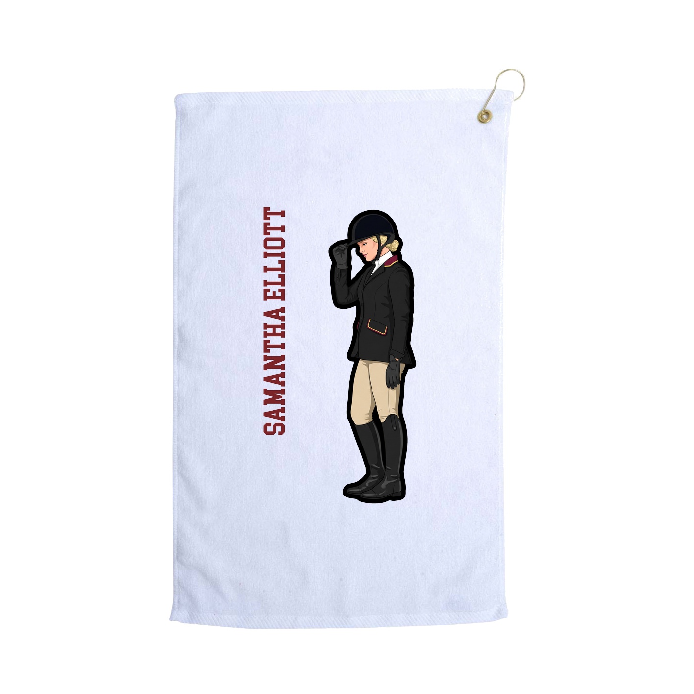 Terry Velour Golf Towel