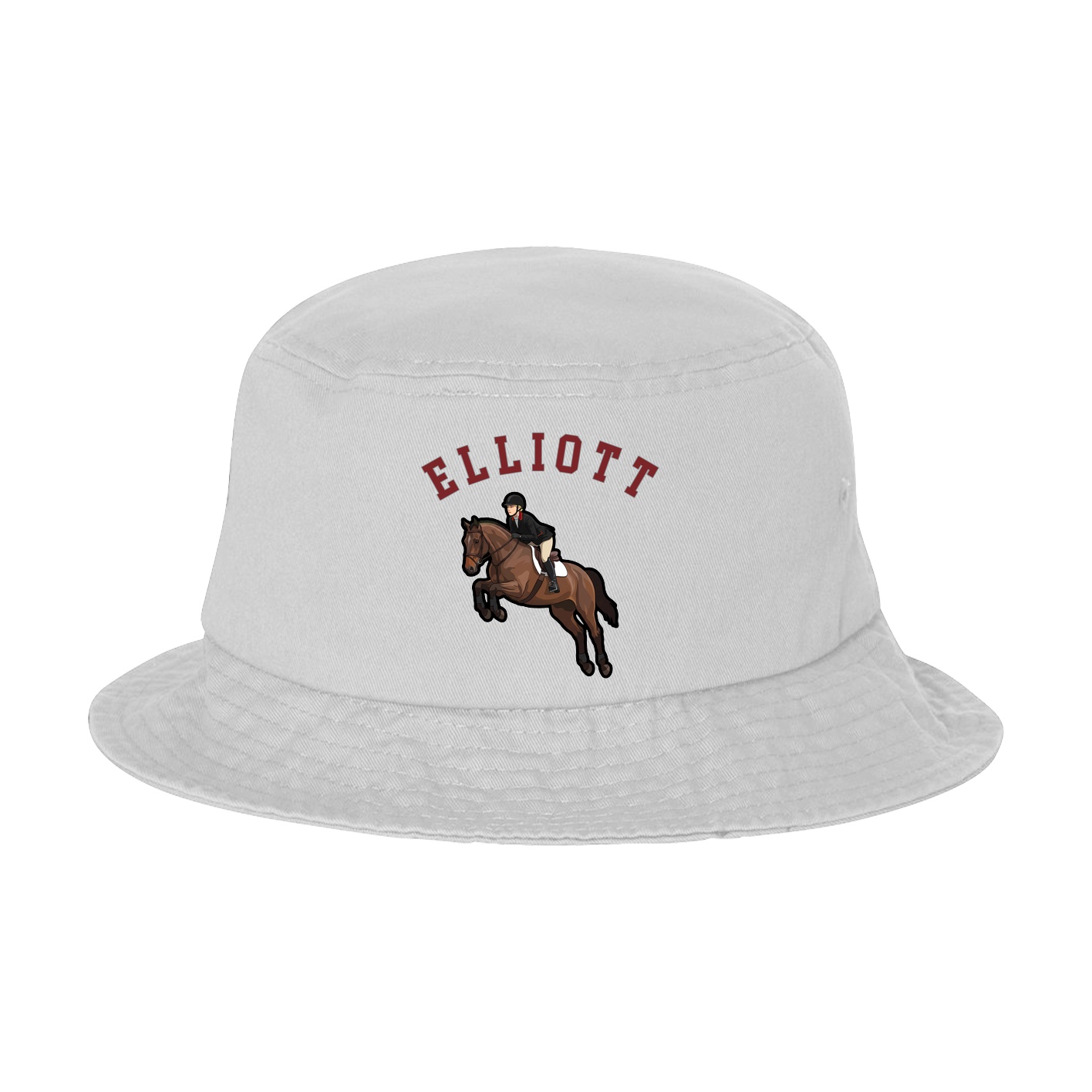 Bucket Cap — Shirsey Arch in White