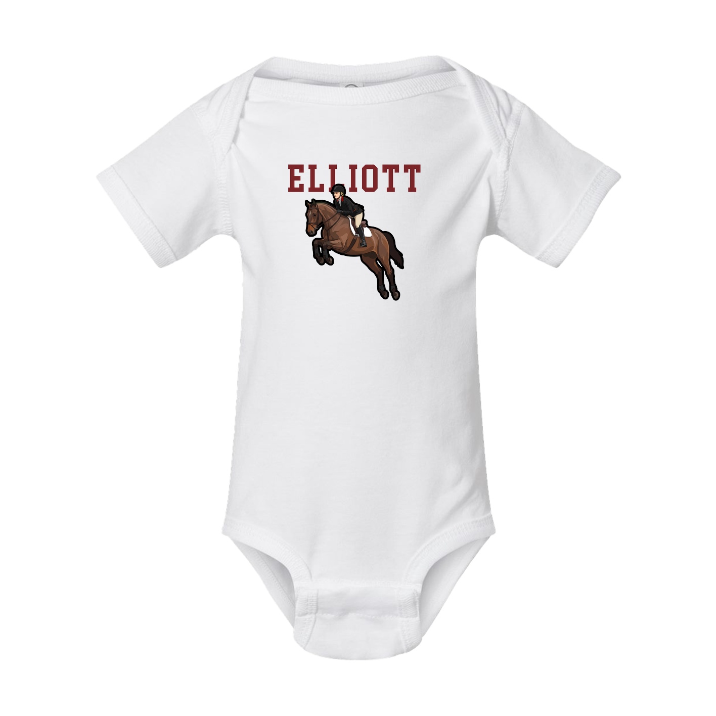 Baby Onesie — Shirsey in White