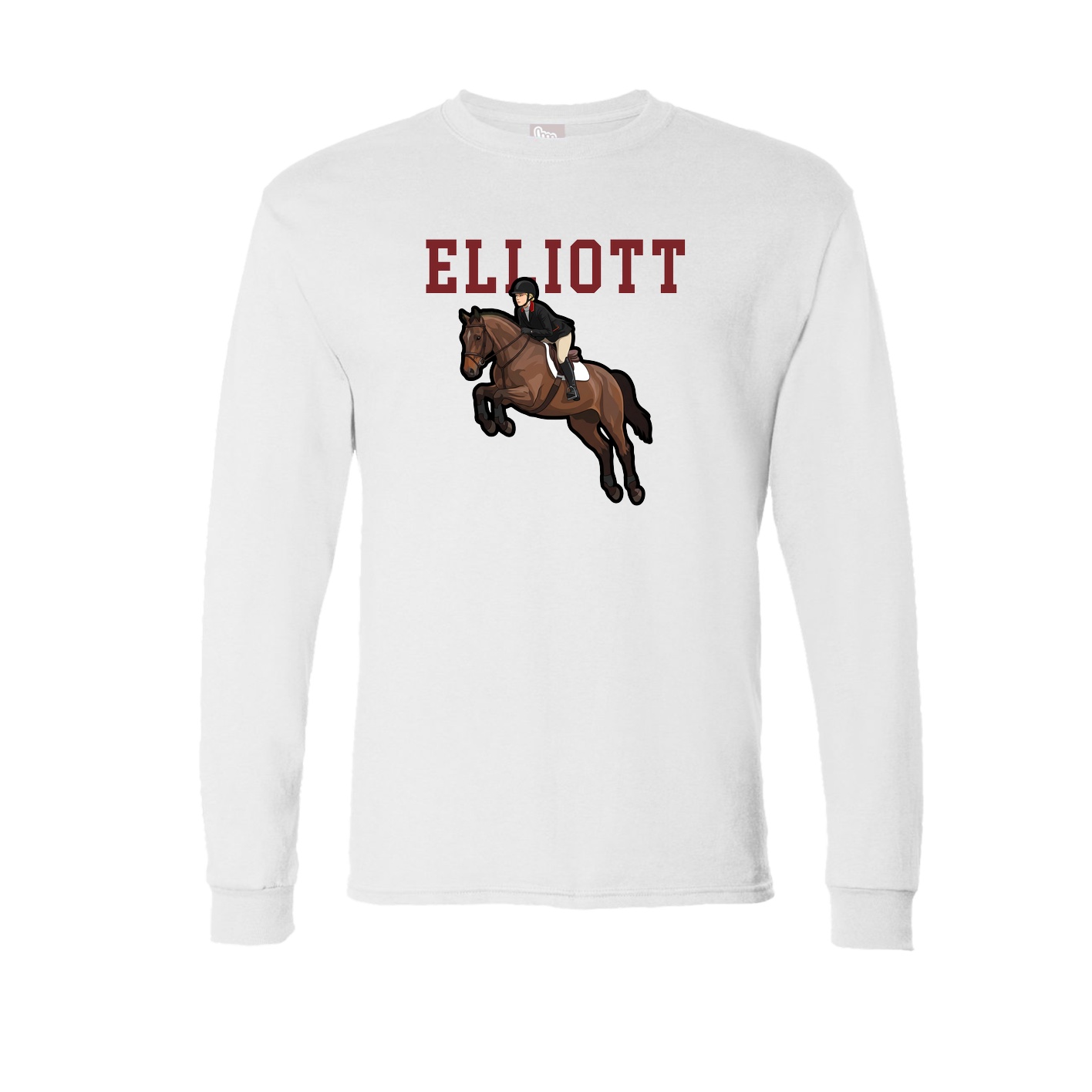Long Sleeve Tee — Shirsey in White