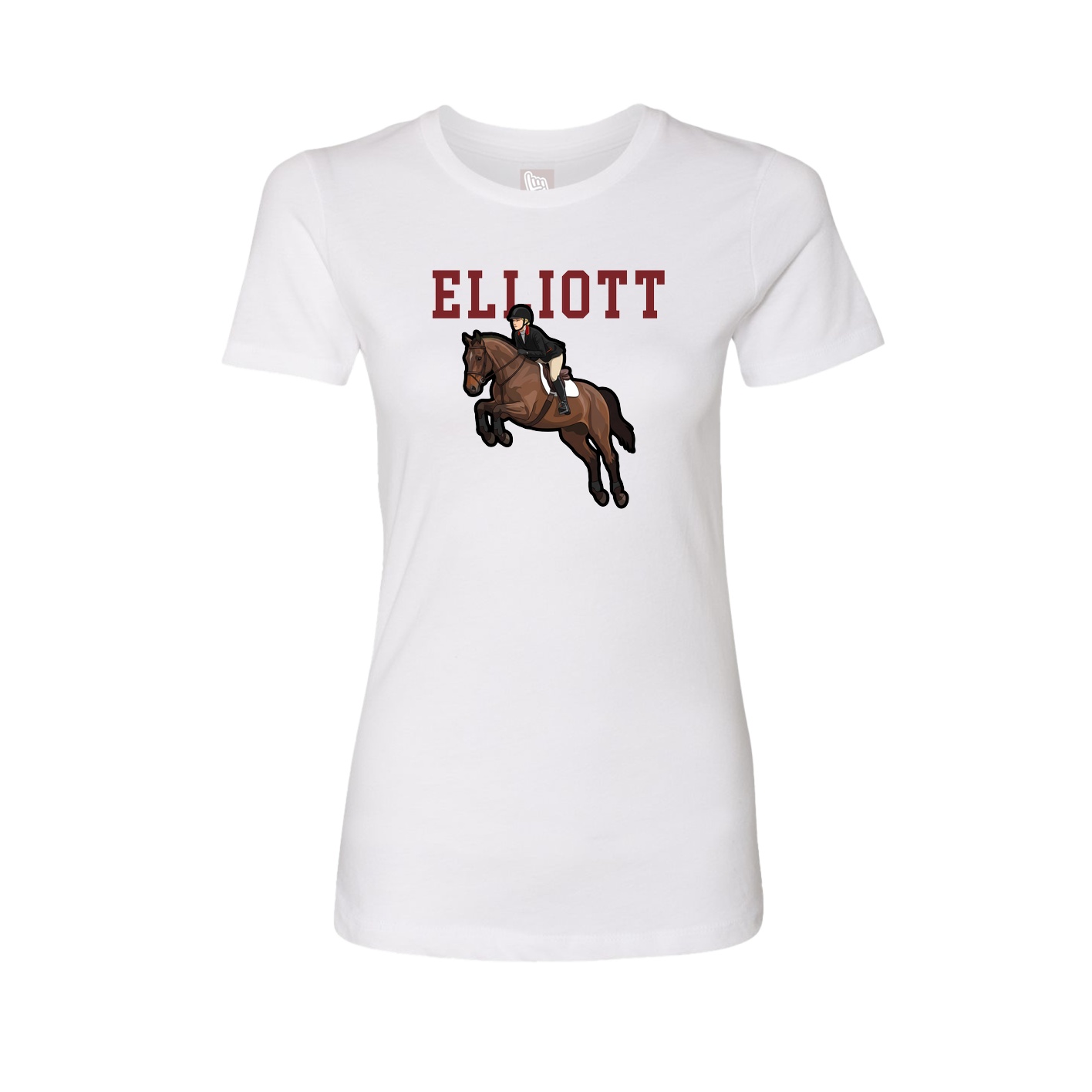 Fitted Women's Tee — Shirsey in White