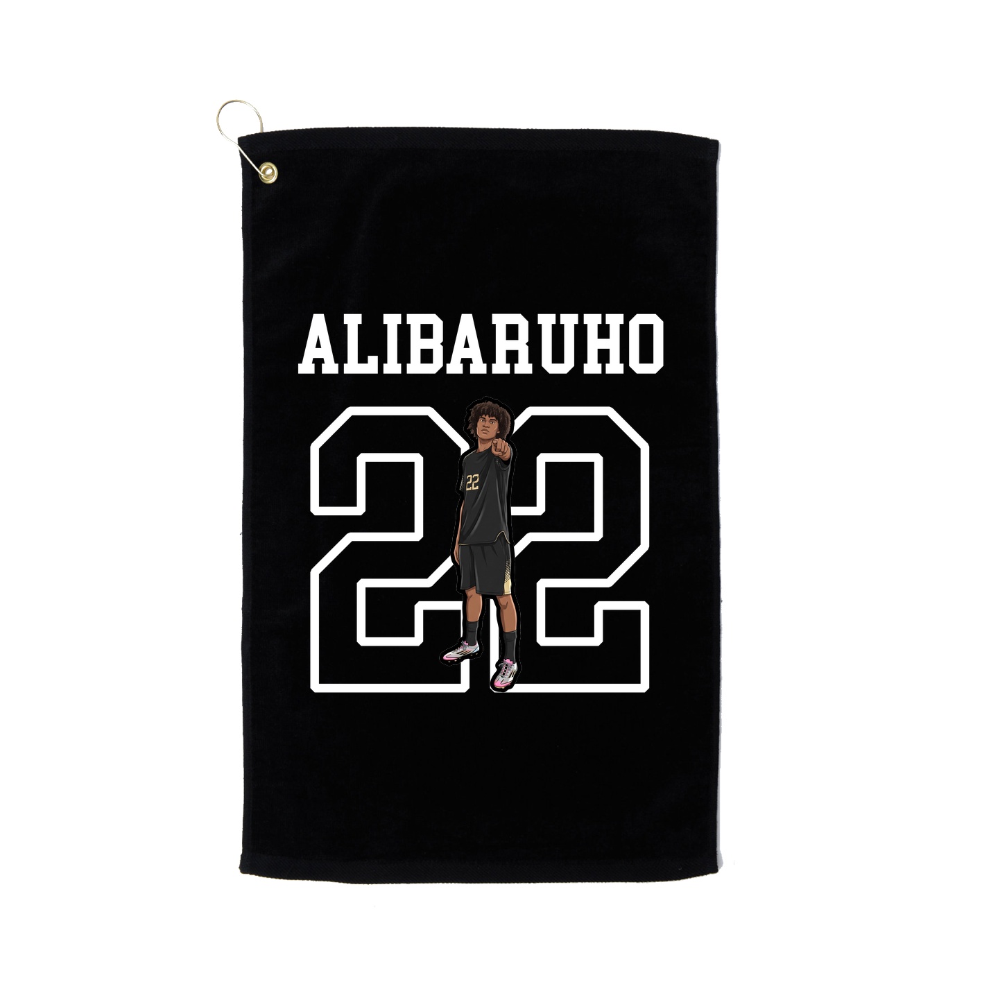Golf Towel — Shirsey in Black