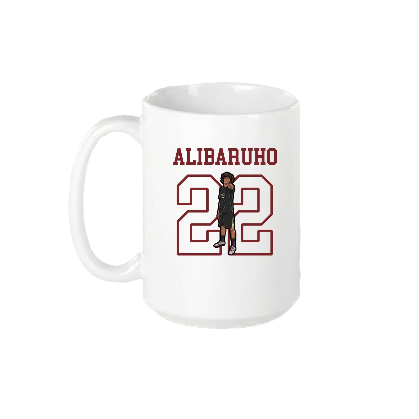 15oz Coffee Mug — Shirsey in White