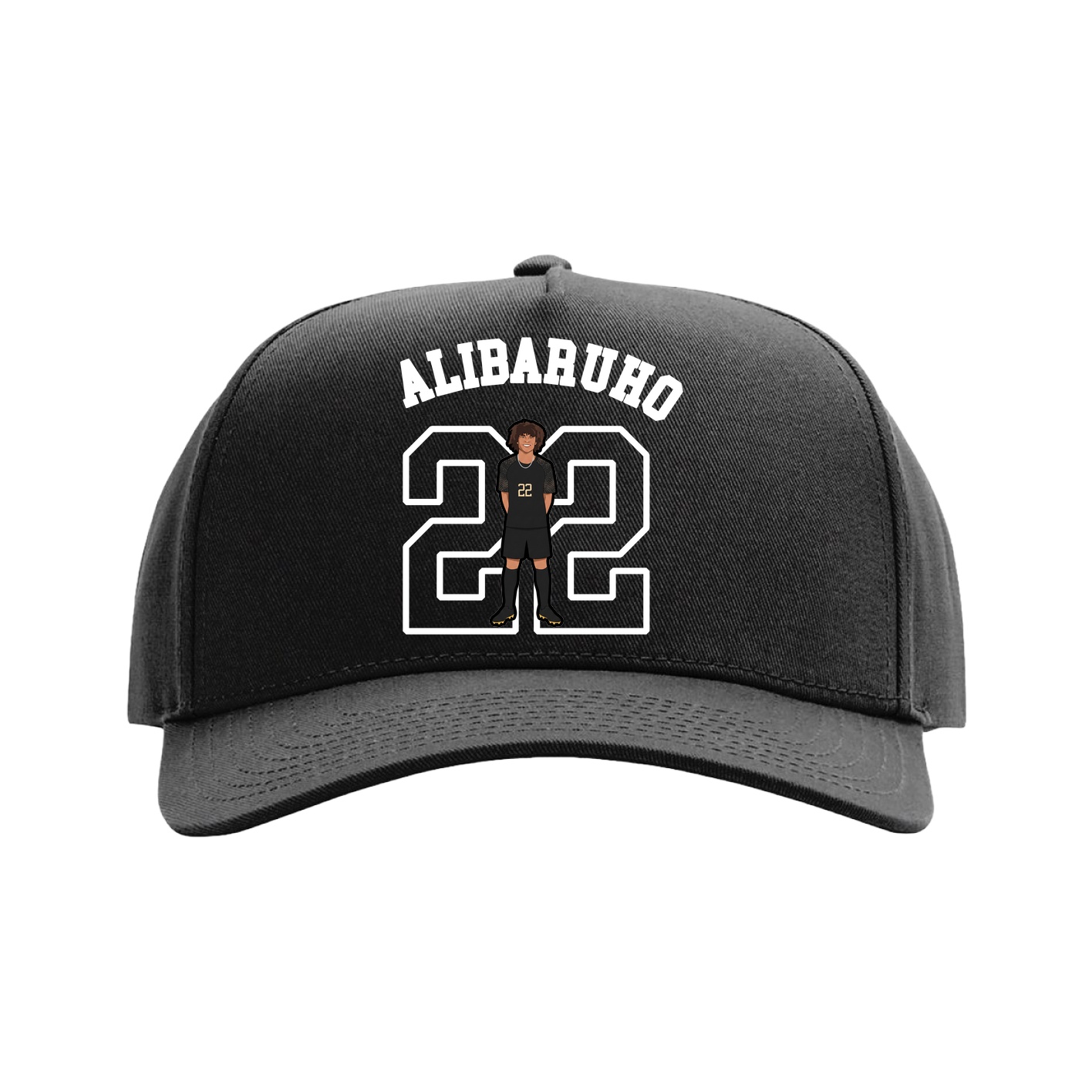Full Fabric Five-Panel Champ Cap