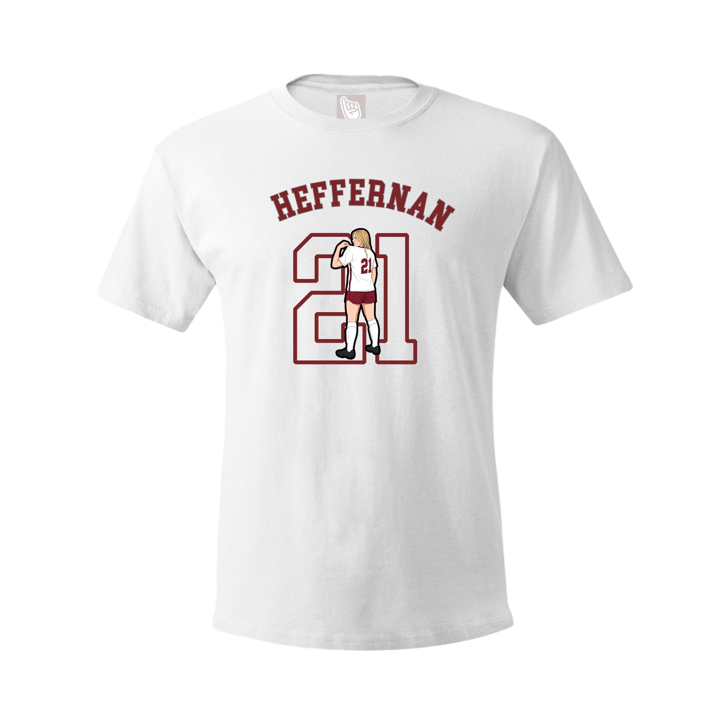 Youth Tee — Shirsey Arch in White