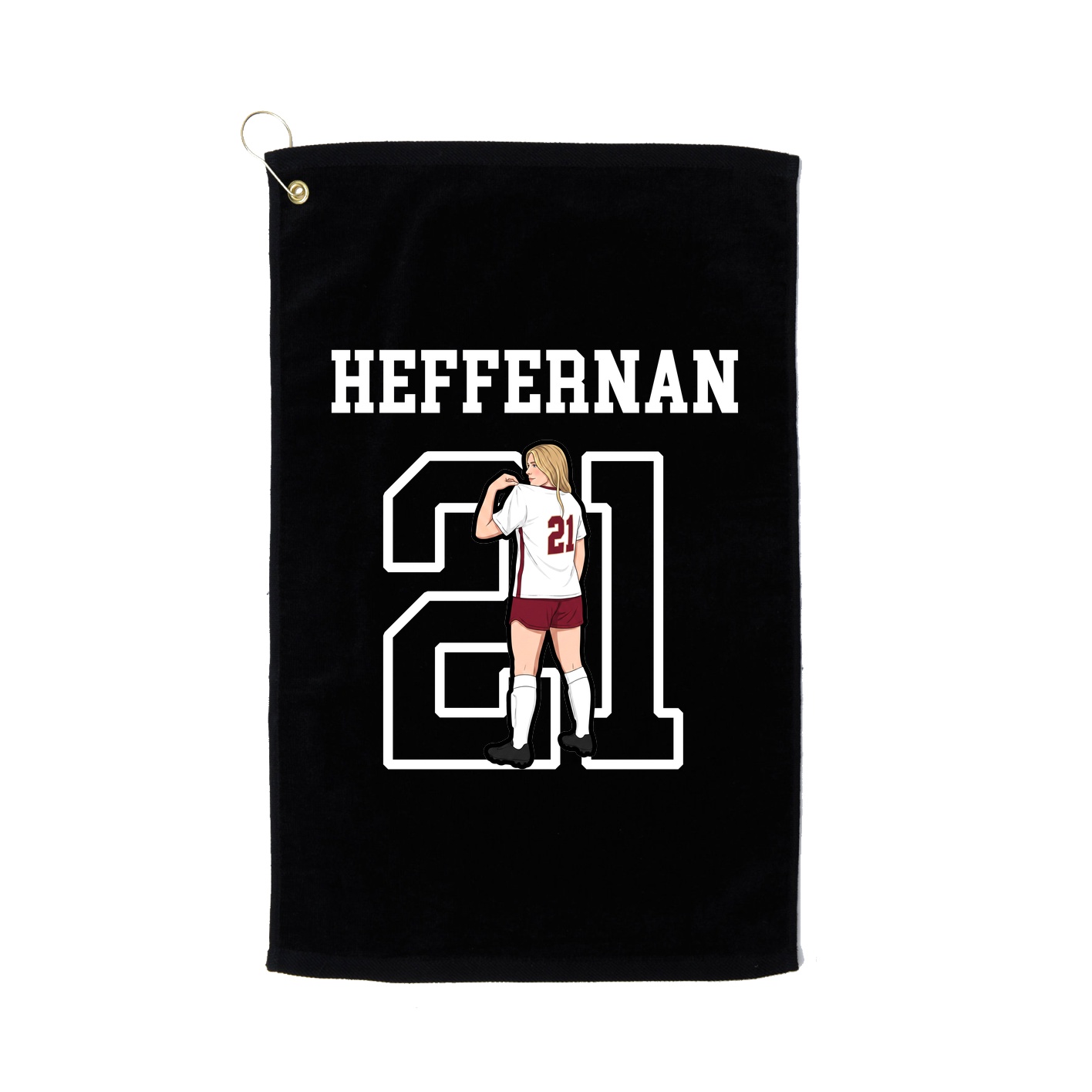 Golf Towel — Shirsey in Black