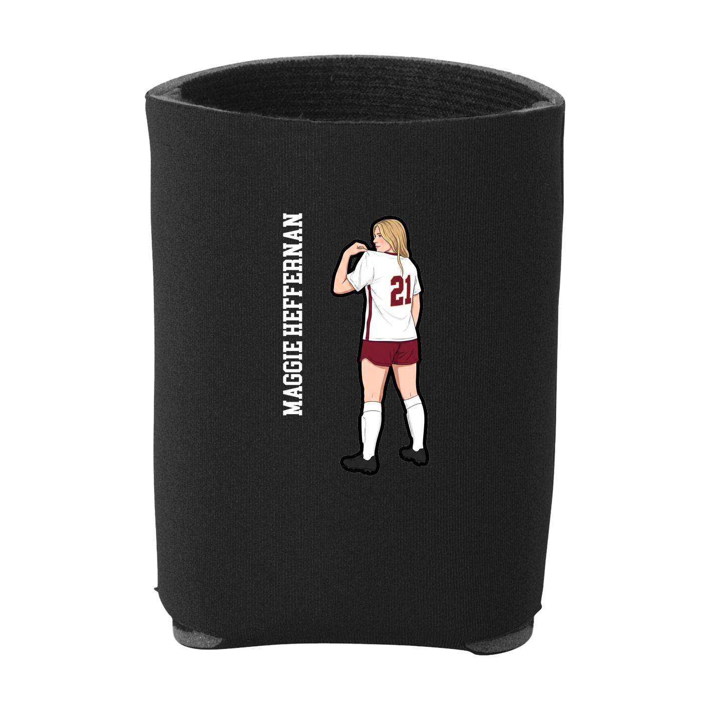 Can Holder — Name Vertical in Black