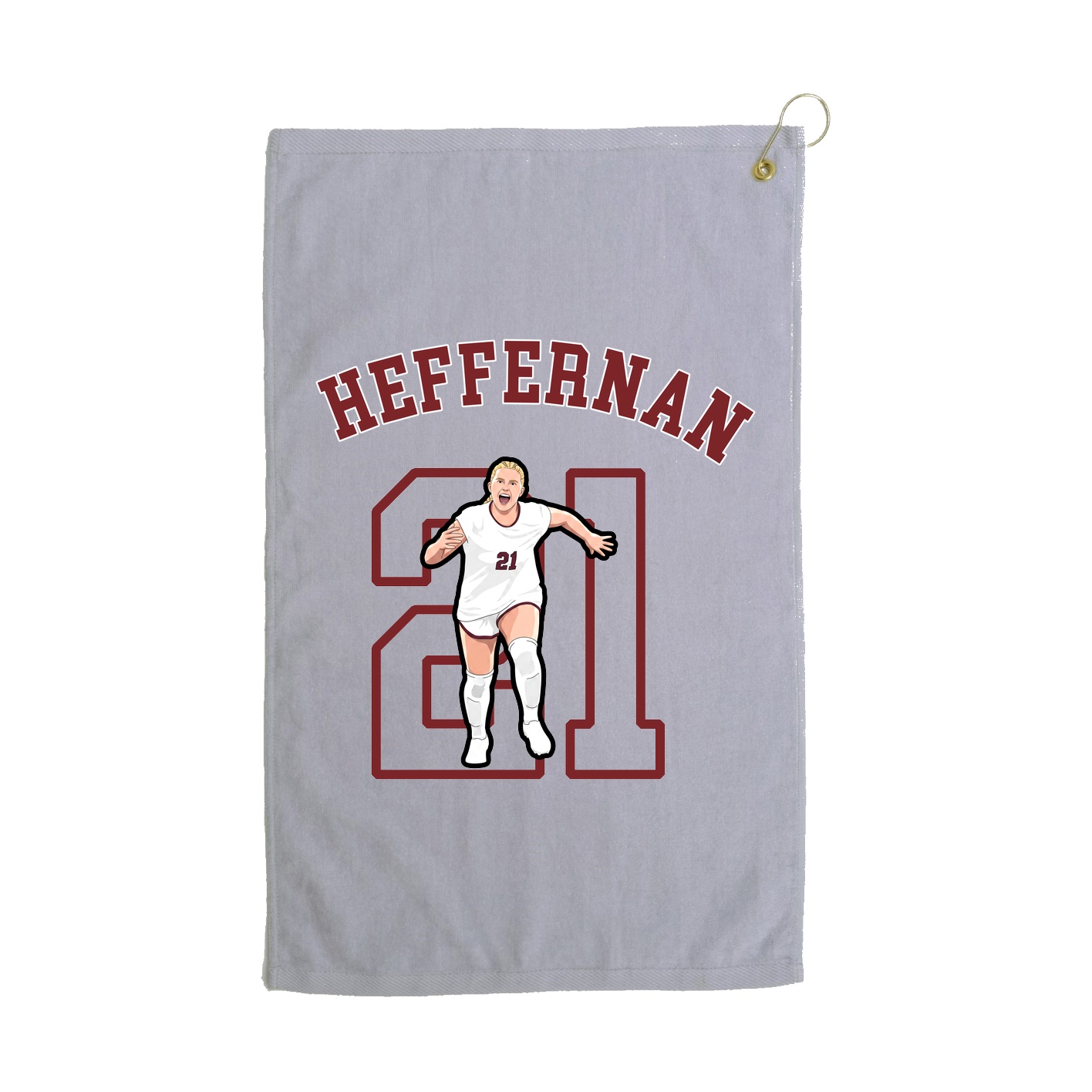 Golf Towel — Shirsey Arch in Grey