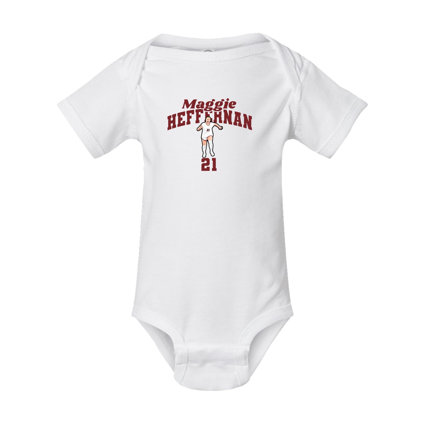 Baby Onesie — Signature Arch in White