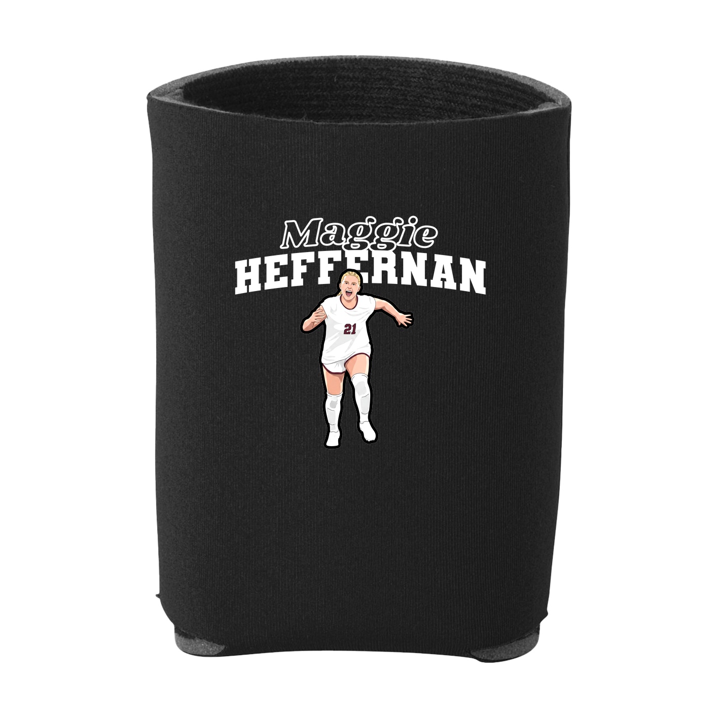 Can Holder — Name Arch in Black