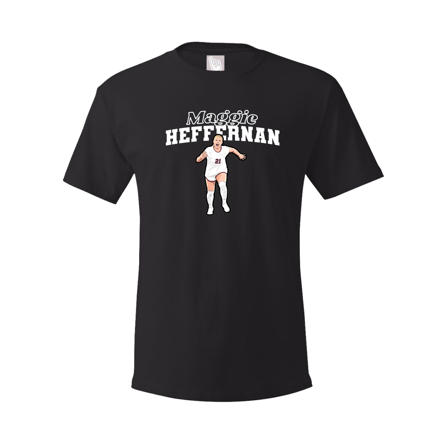 Youth Tee — Name Arch in Black