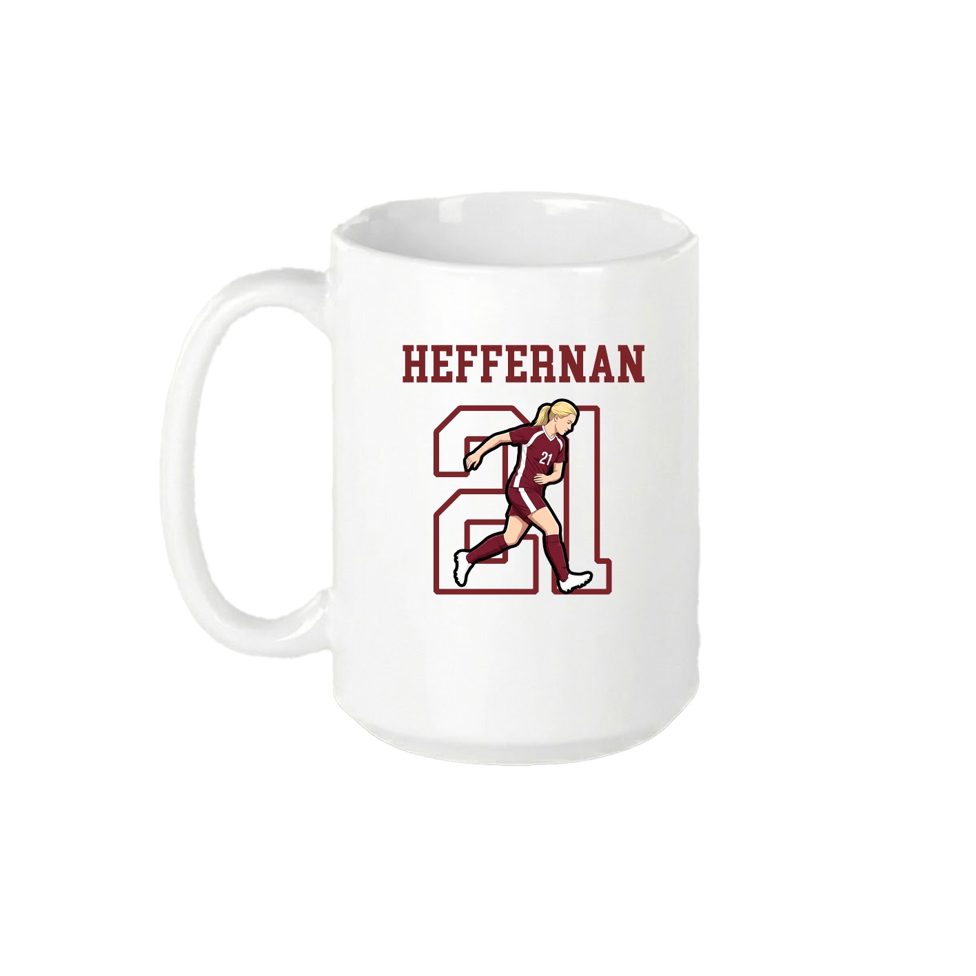 15oz Coffee Mug — Shirsey in White