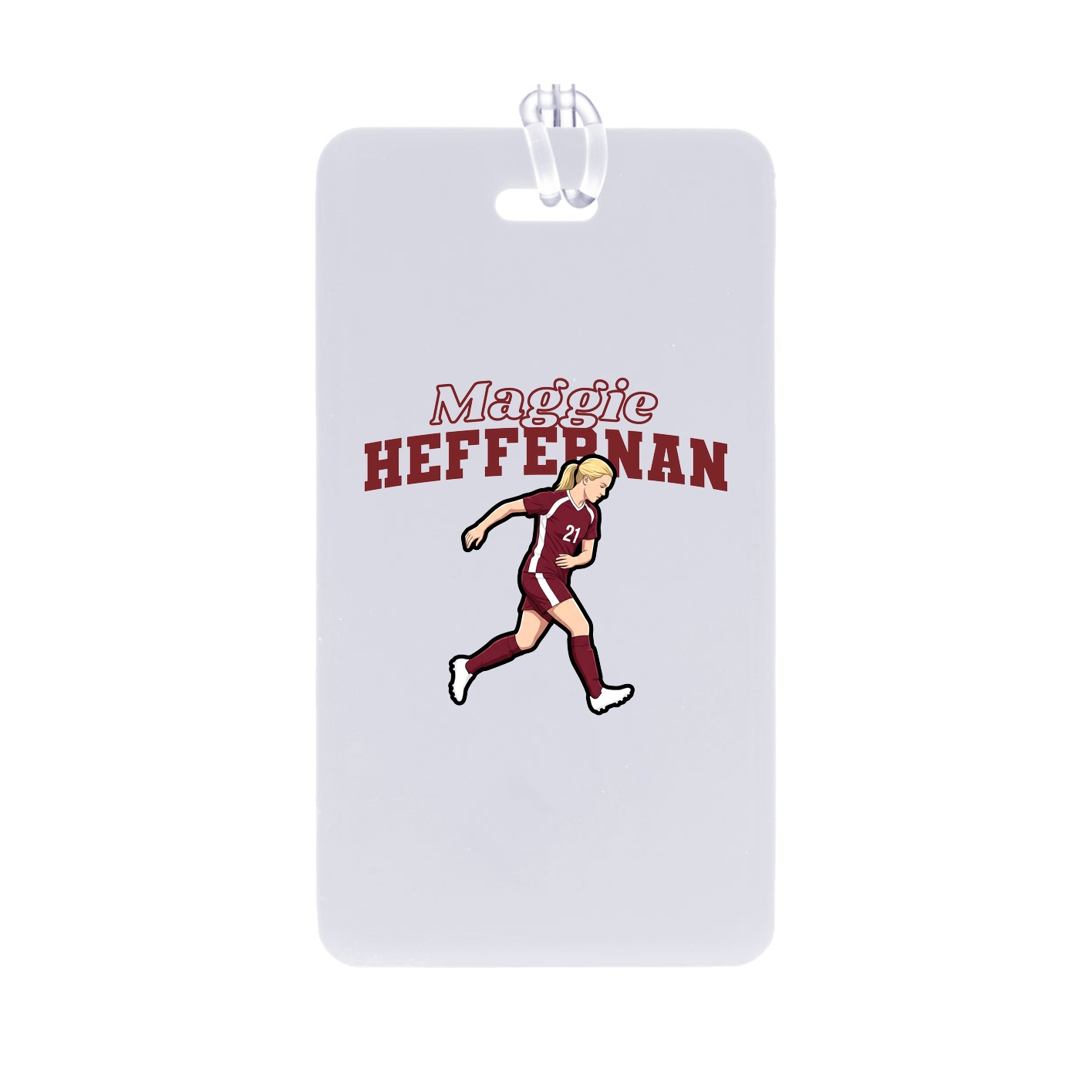Bag Tag — Name Arch in Classic