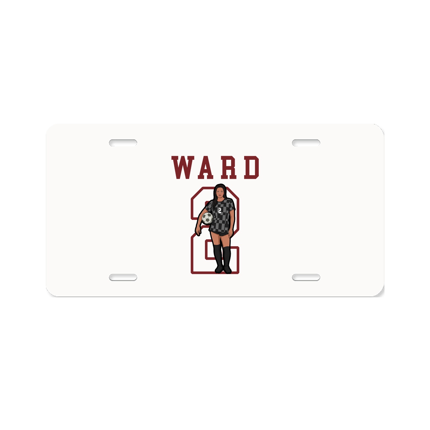 License Plate — Shirsey in Classic