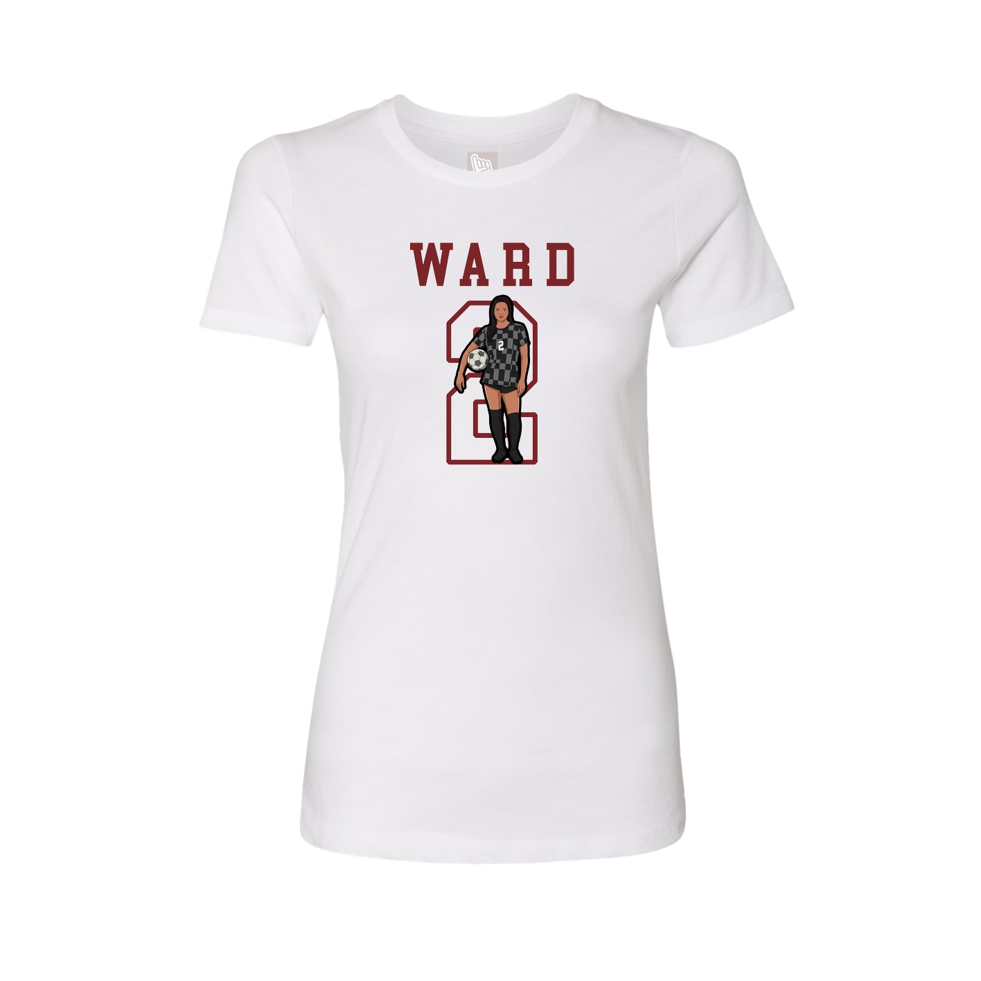 Fitted Women's Tee — Shirsey in White