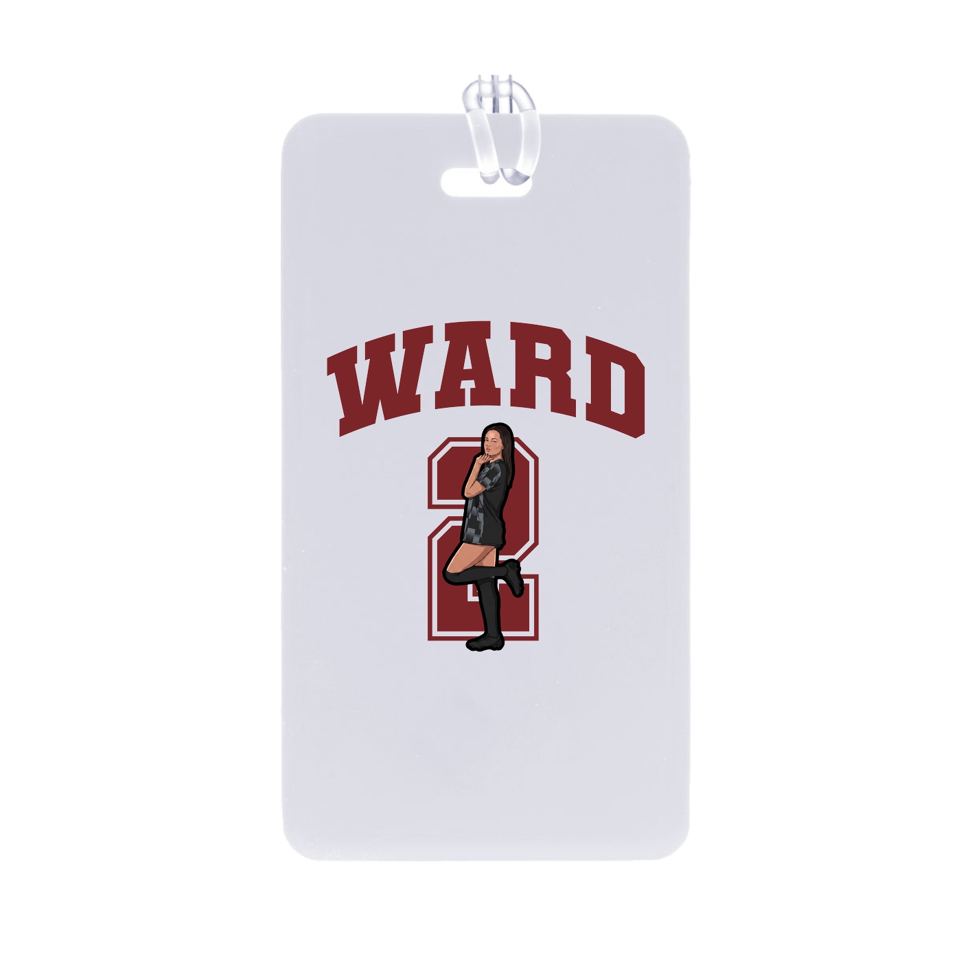 Bag Tag — Number in Classic