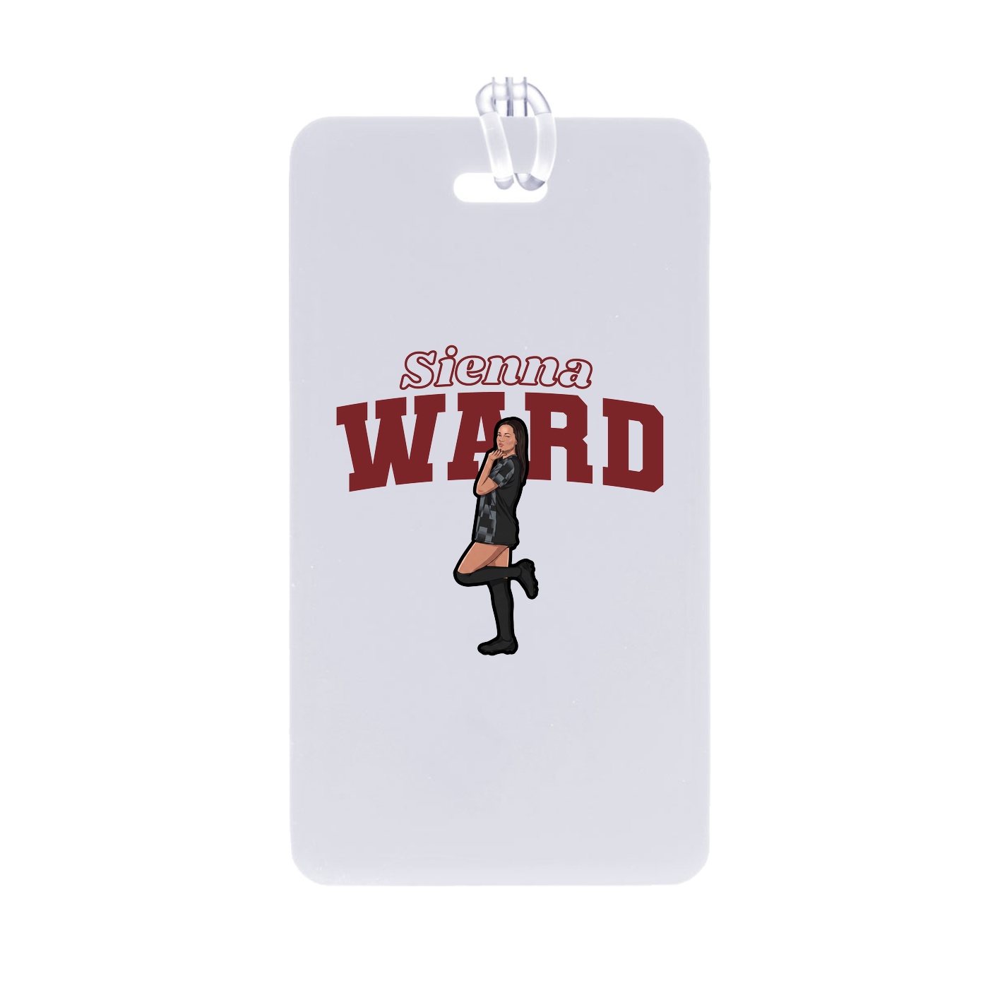 Bag Tag — Name Arch in Classic