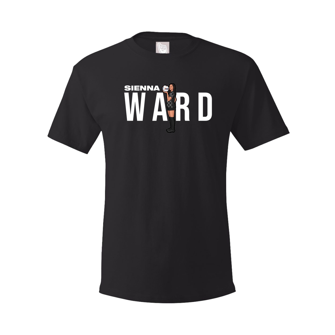 Youth Tee — Player Name in Black
