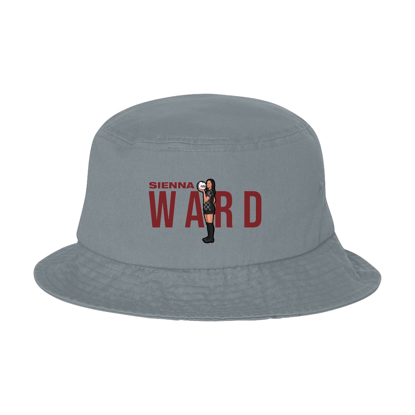 Bucket Cap — Player Name in Grey