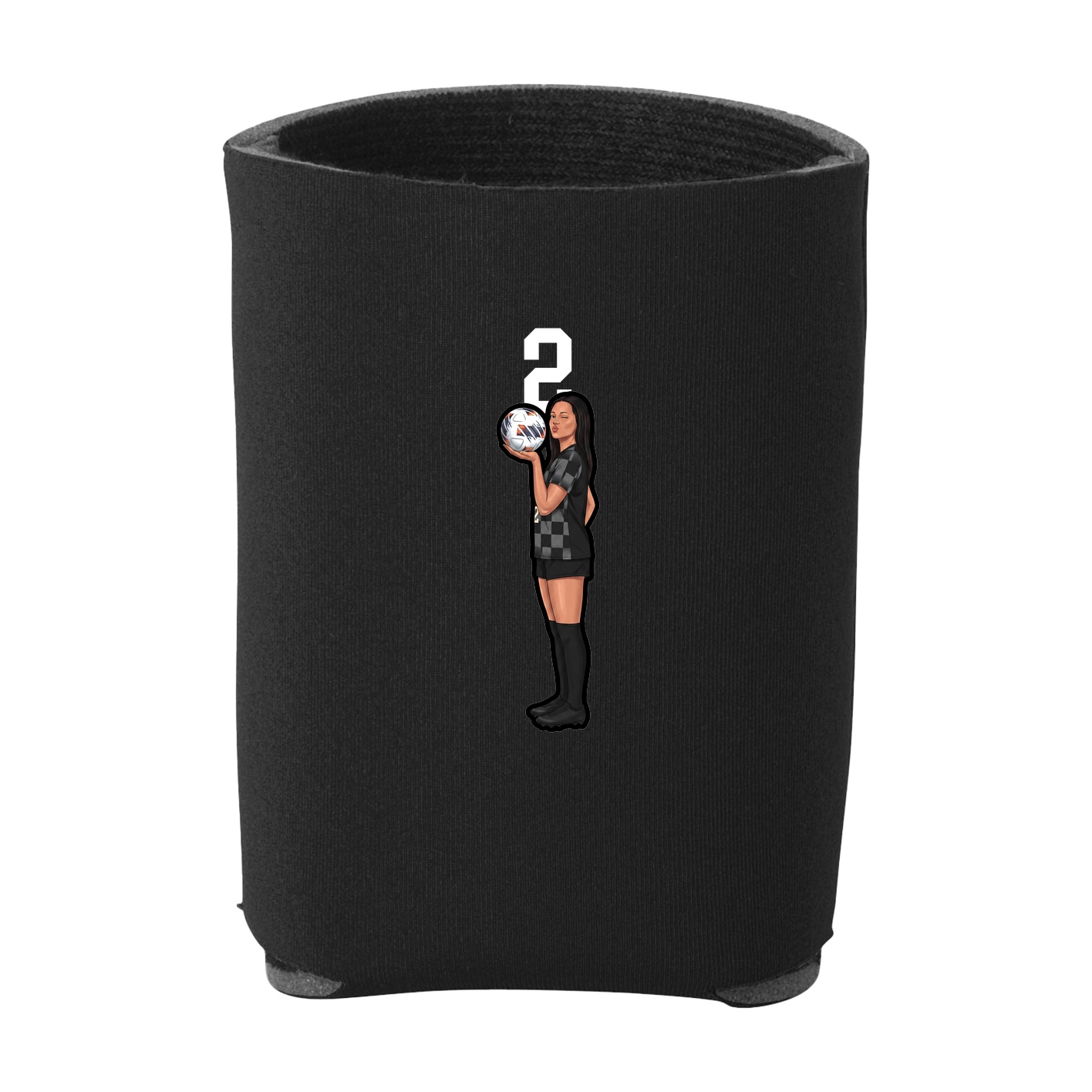 Can Holder — Number Top in Black