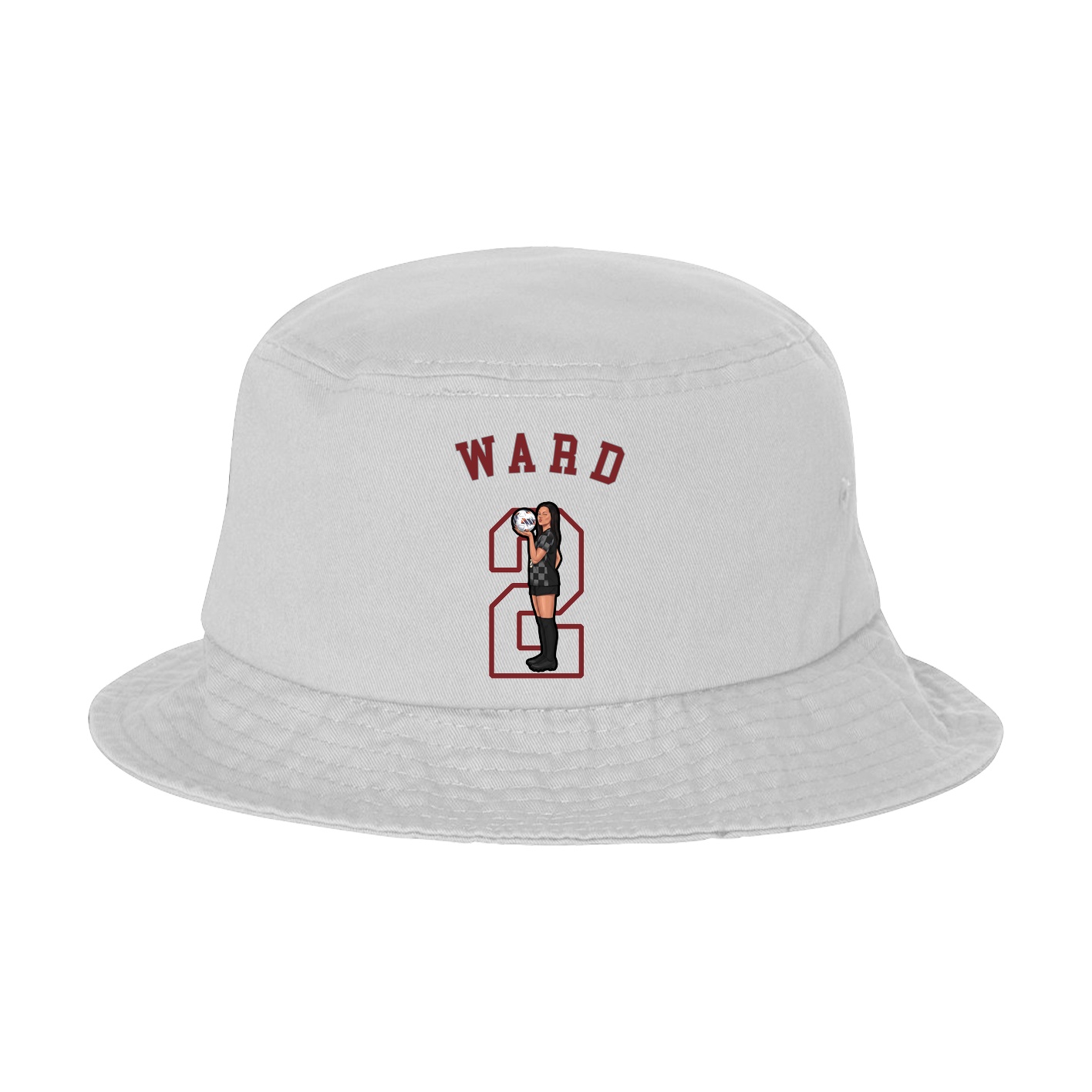 Bucket Cap — Shirsey Arch in White