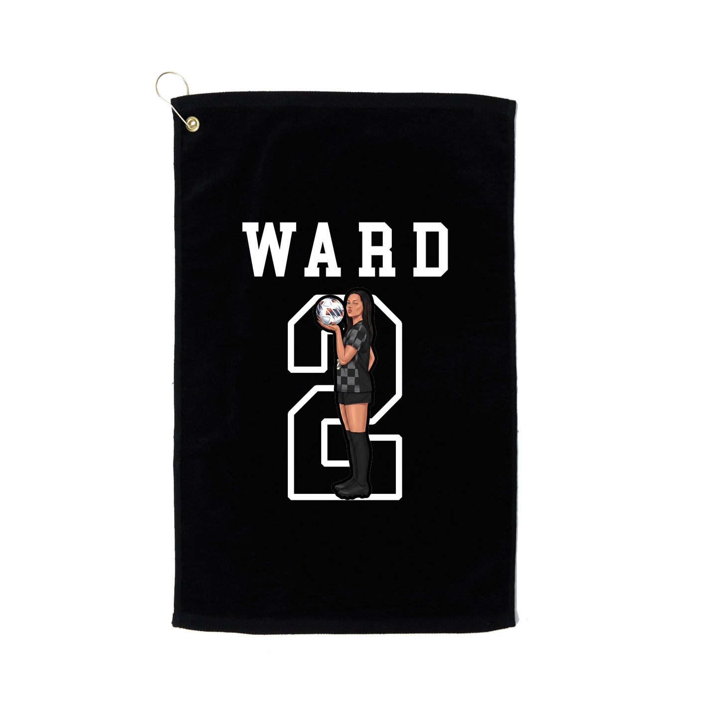 Golf Towel — Shirsey in Black