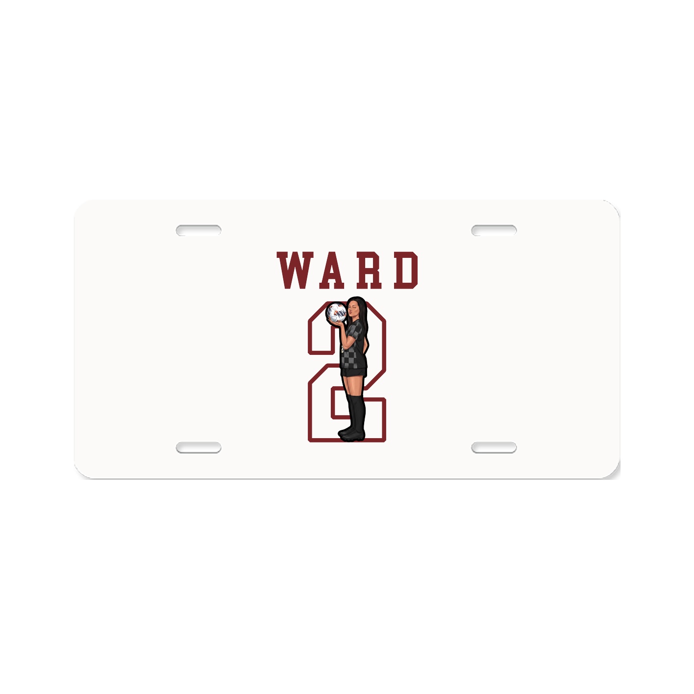 License Plate — Shirsey in Classic