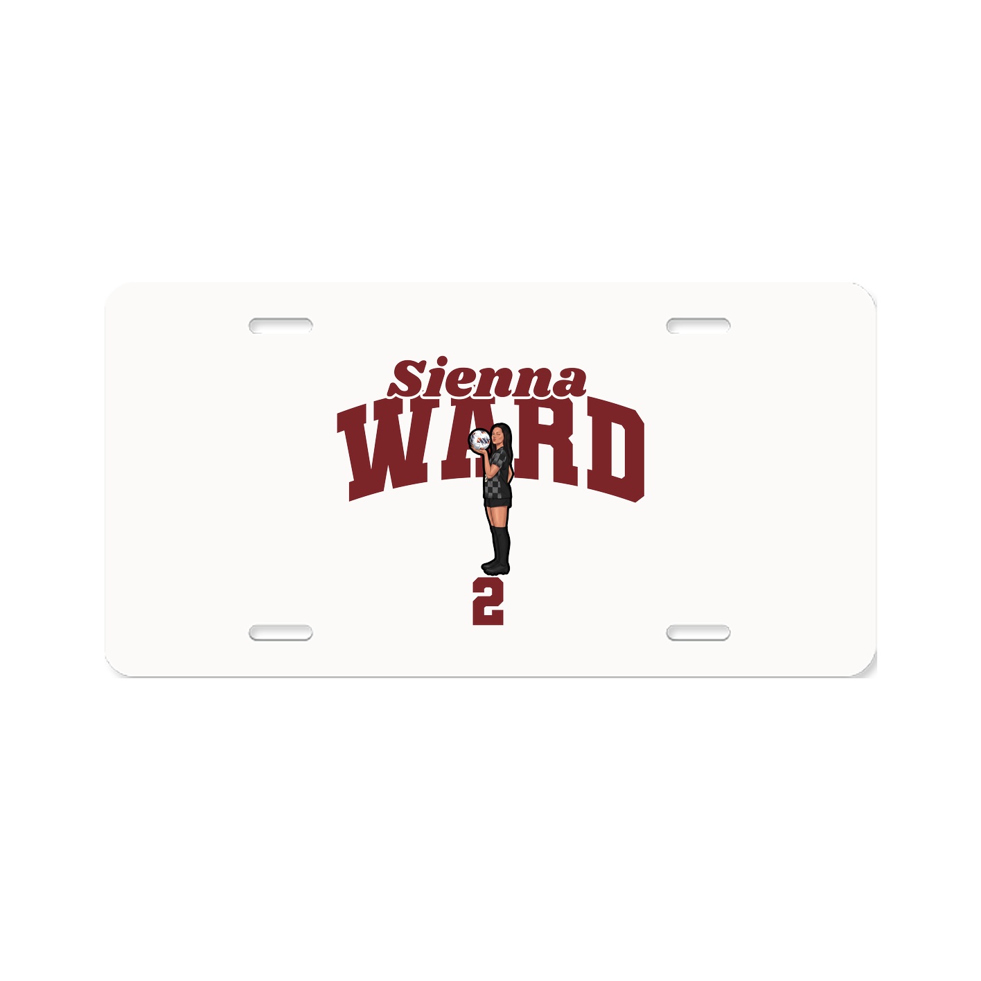 License Plate — Signature Arch in Classic