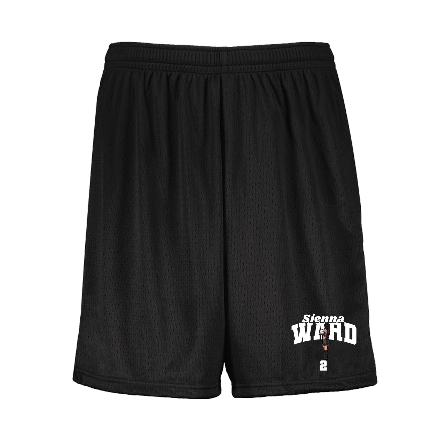 Shorts — Signature Arch in Black
