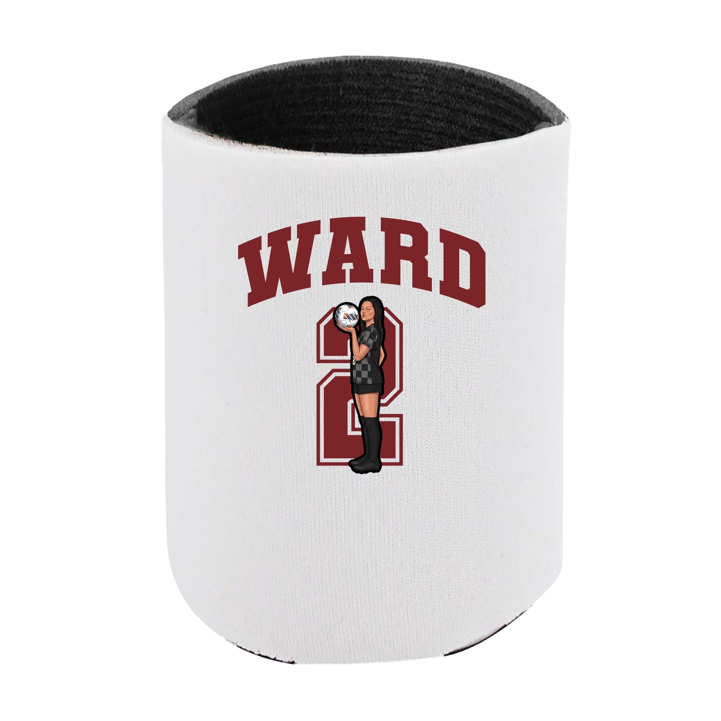 Can Holder — Number in White