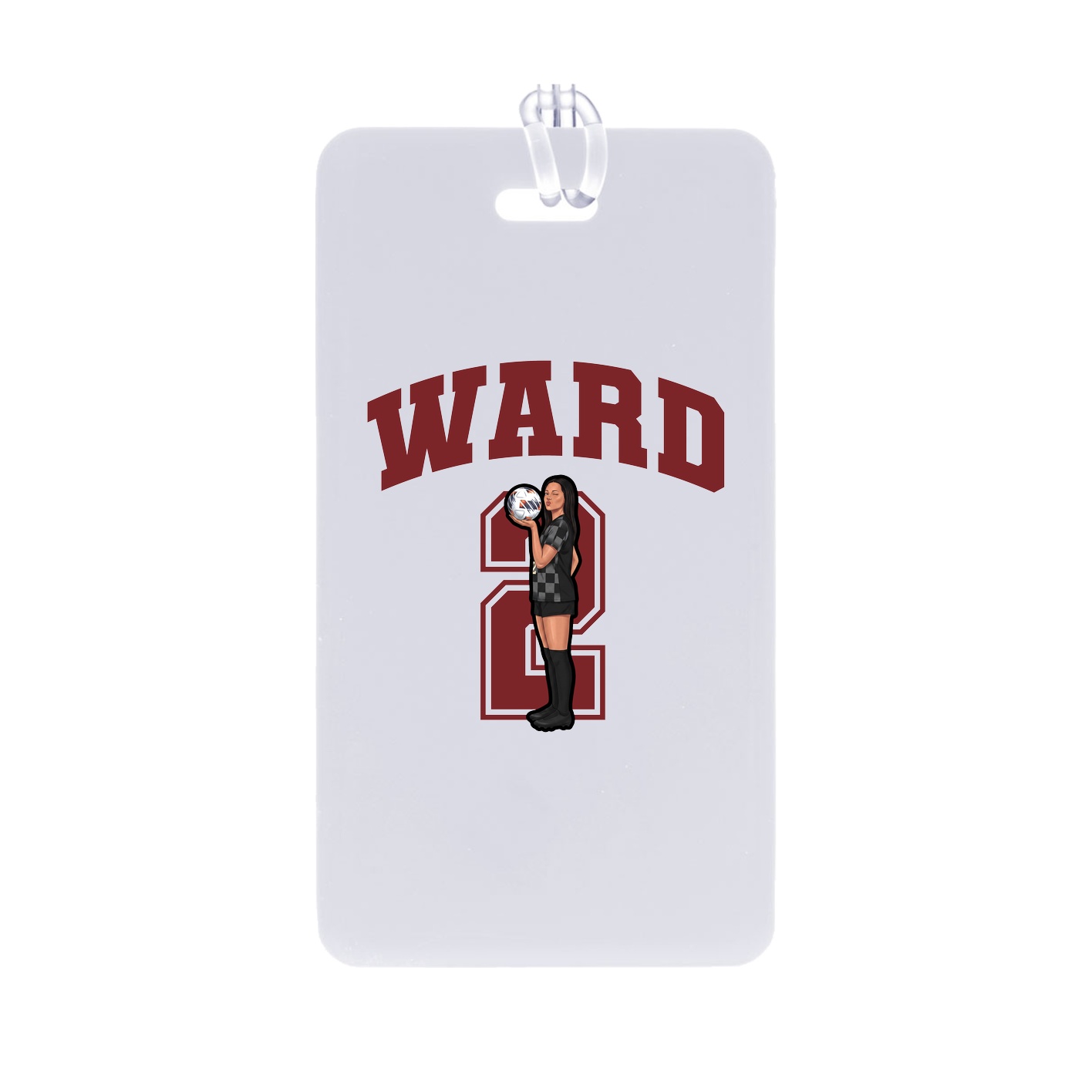 Bag Tag — Number in Classic