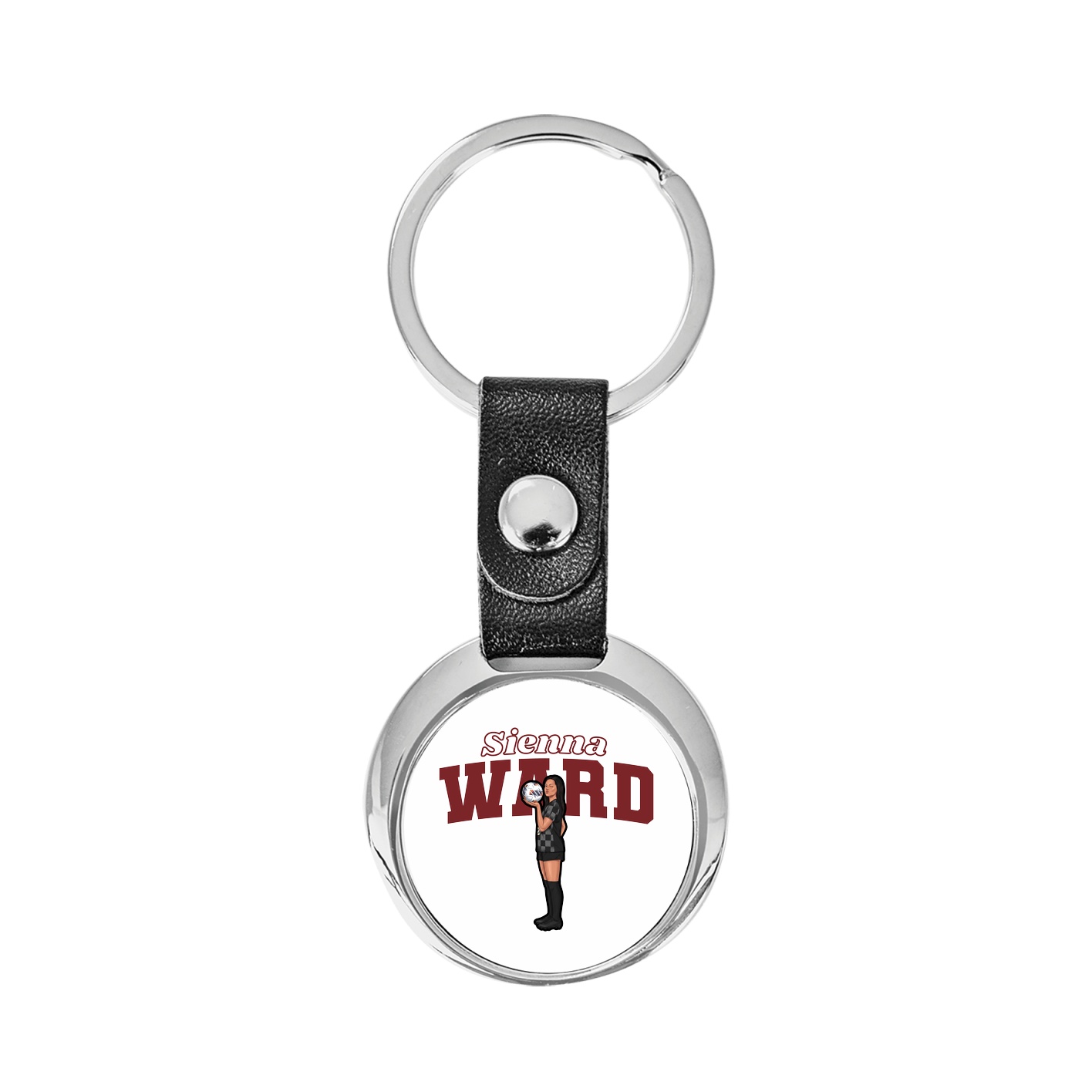 Key Chain — Name Arch in Classic