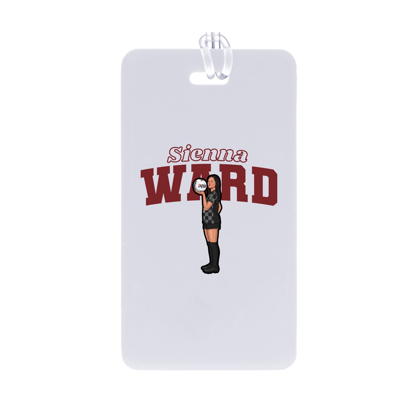 Bag Tag — Name Arch in Classic