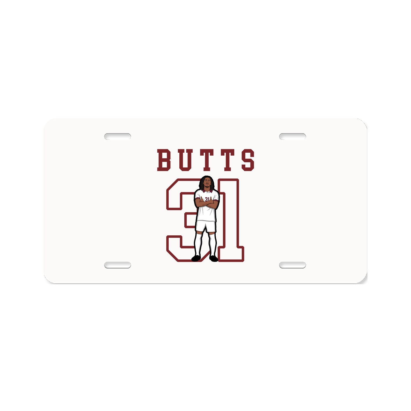 License Plate — Shirsey in Classic