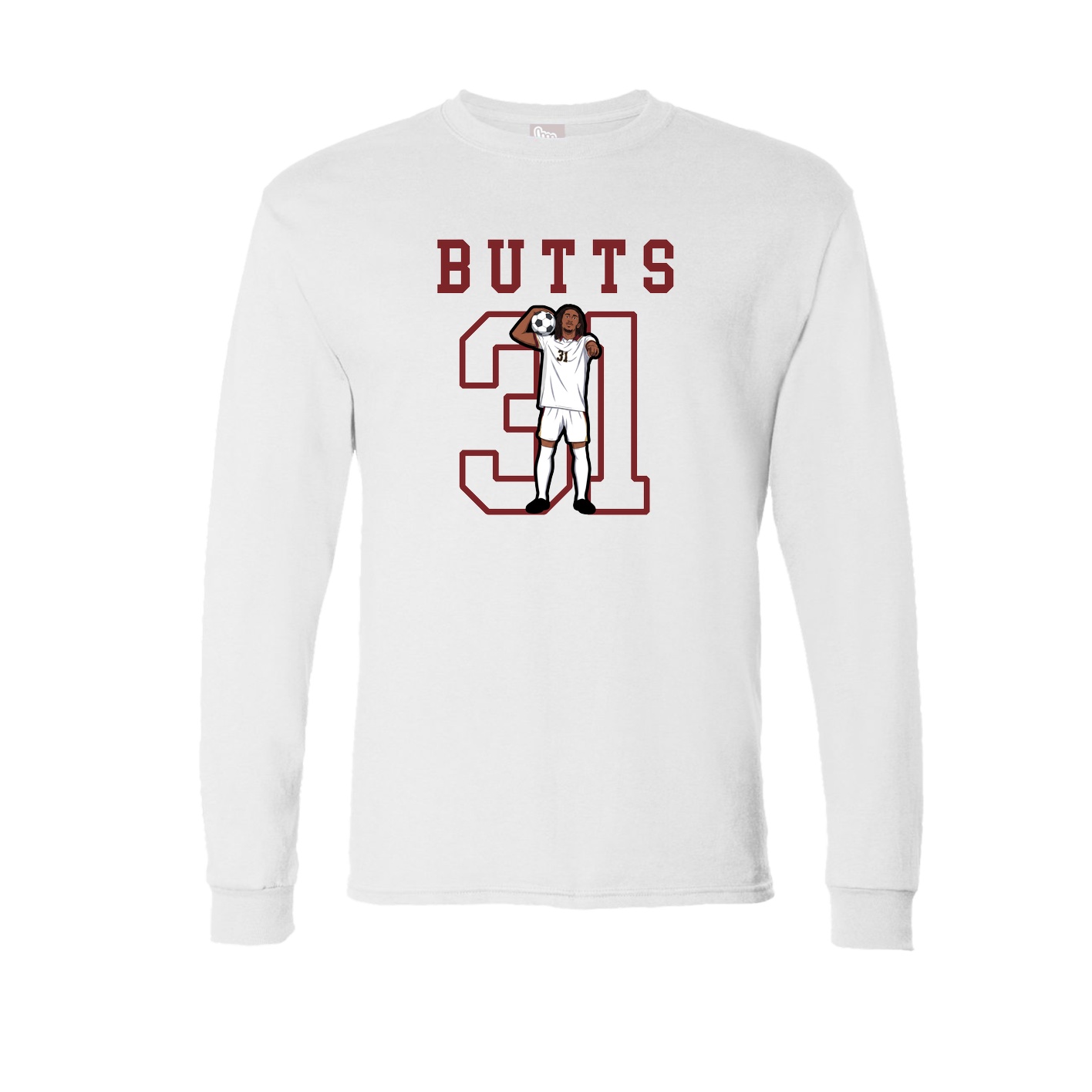 Long Sleeve Tee — Shirsey in White