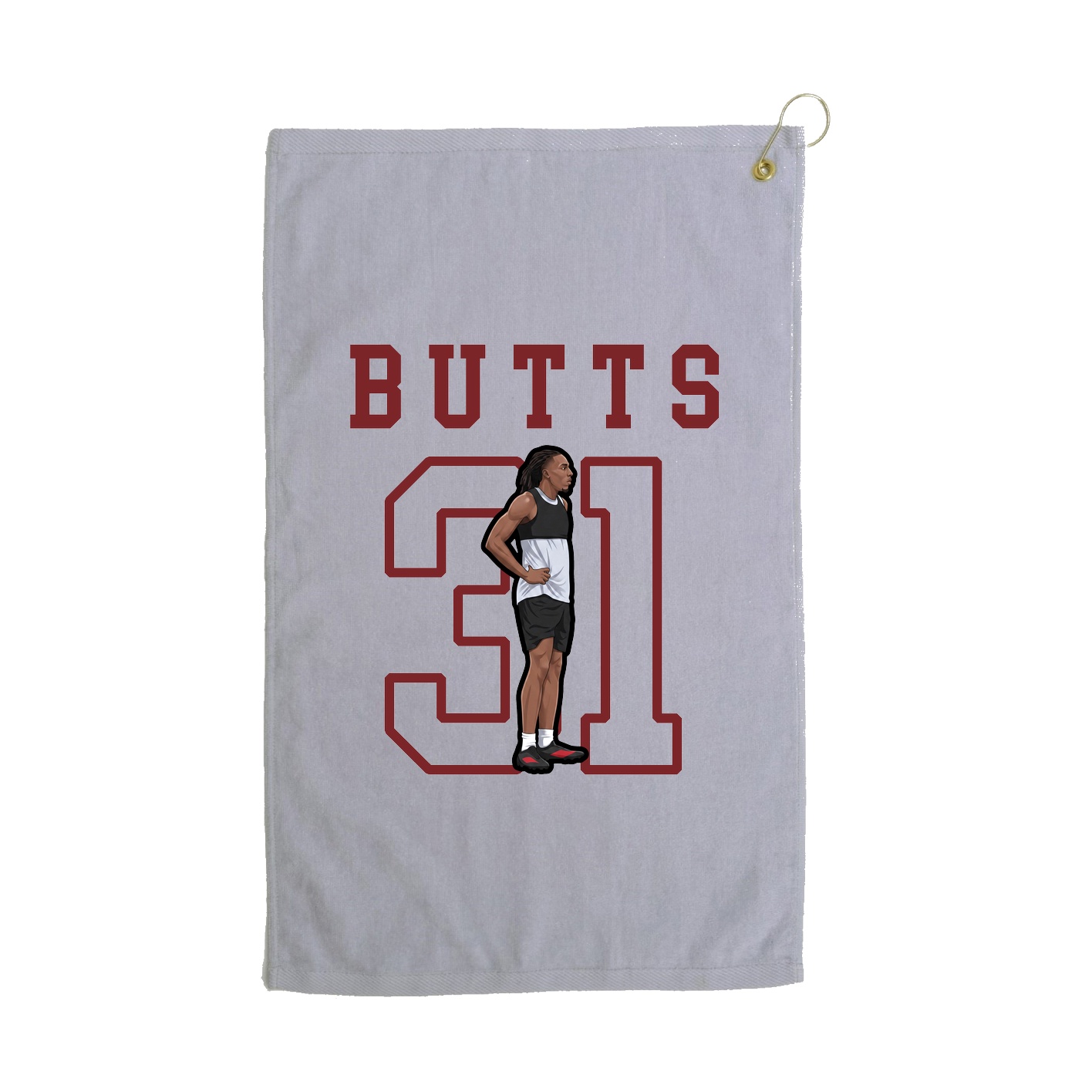 Golf Towel — Shirsey in Grey