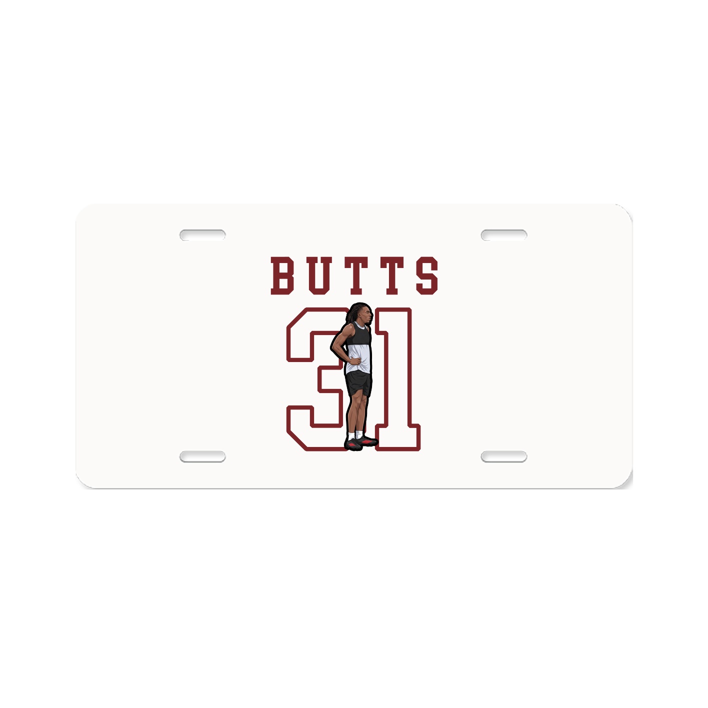 License Plate — Shirsey in Classic