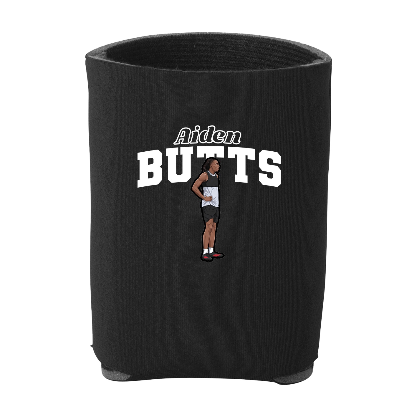 Can Holder — Name Arch in Black