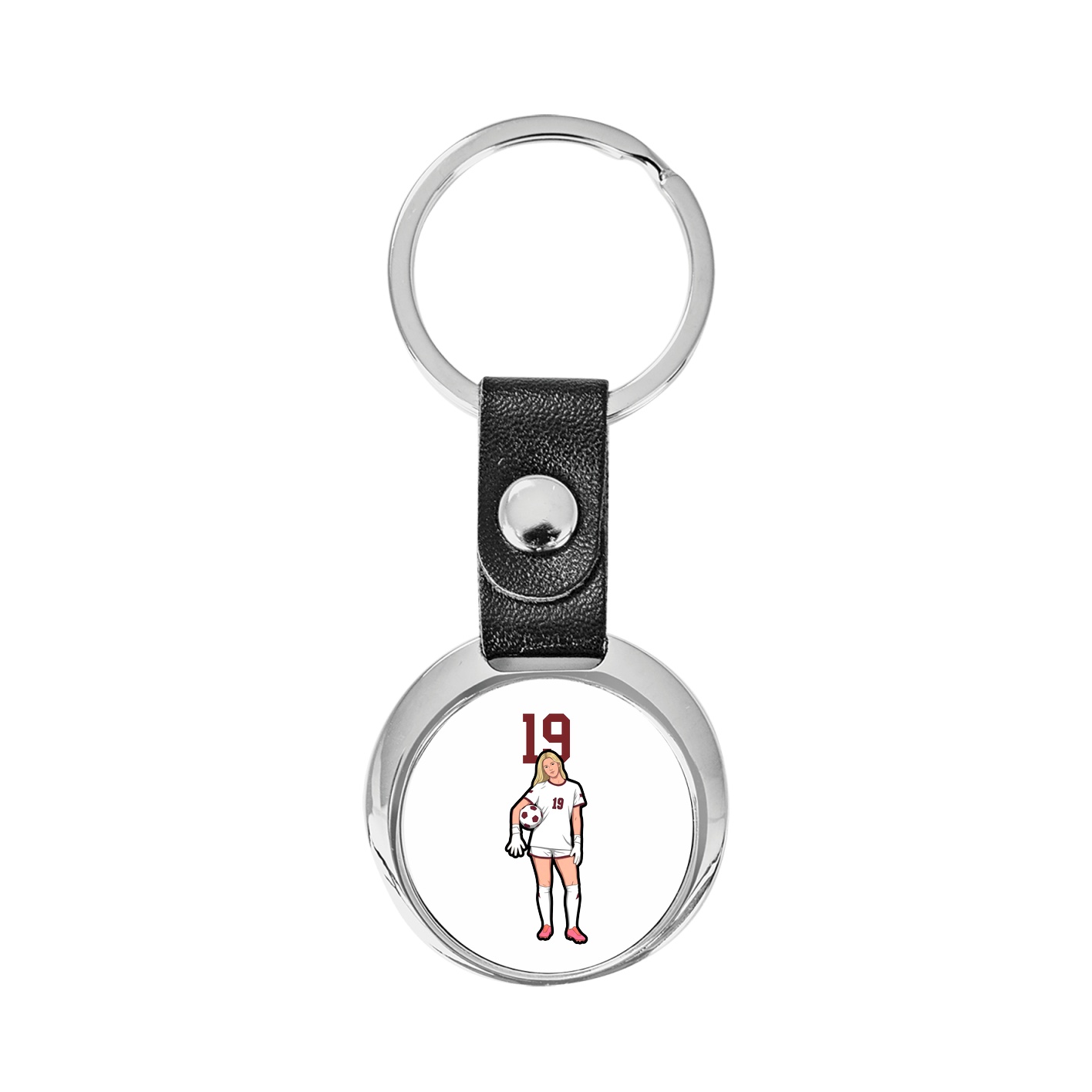 Key Chain — Number Top in Classic
