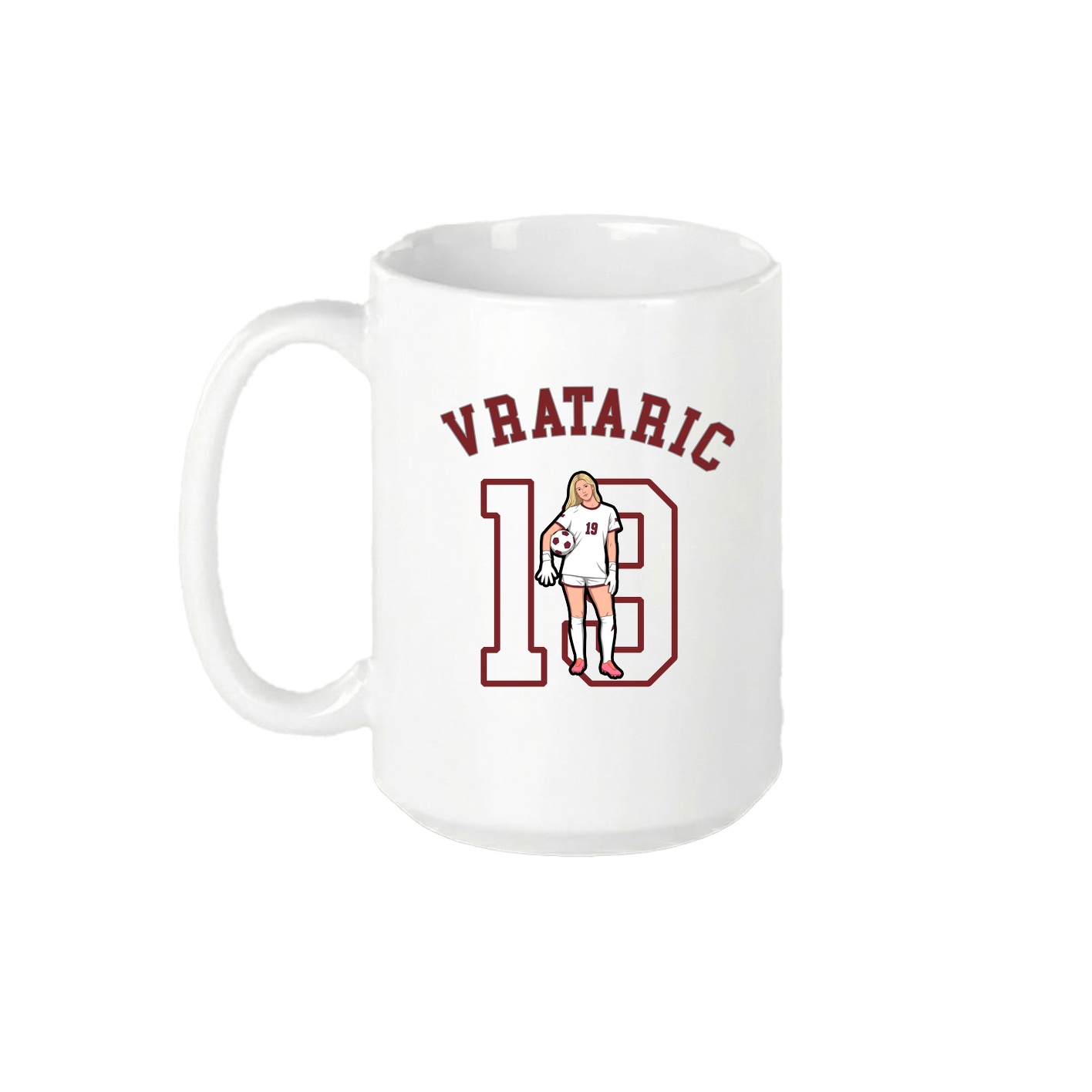 15oz Coffee Mug — Shirsey Arch in White