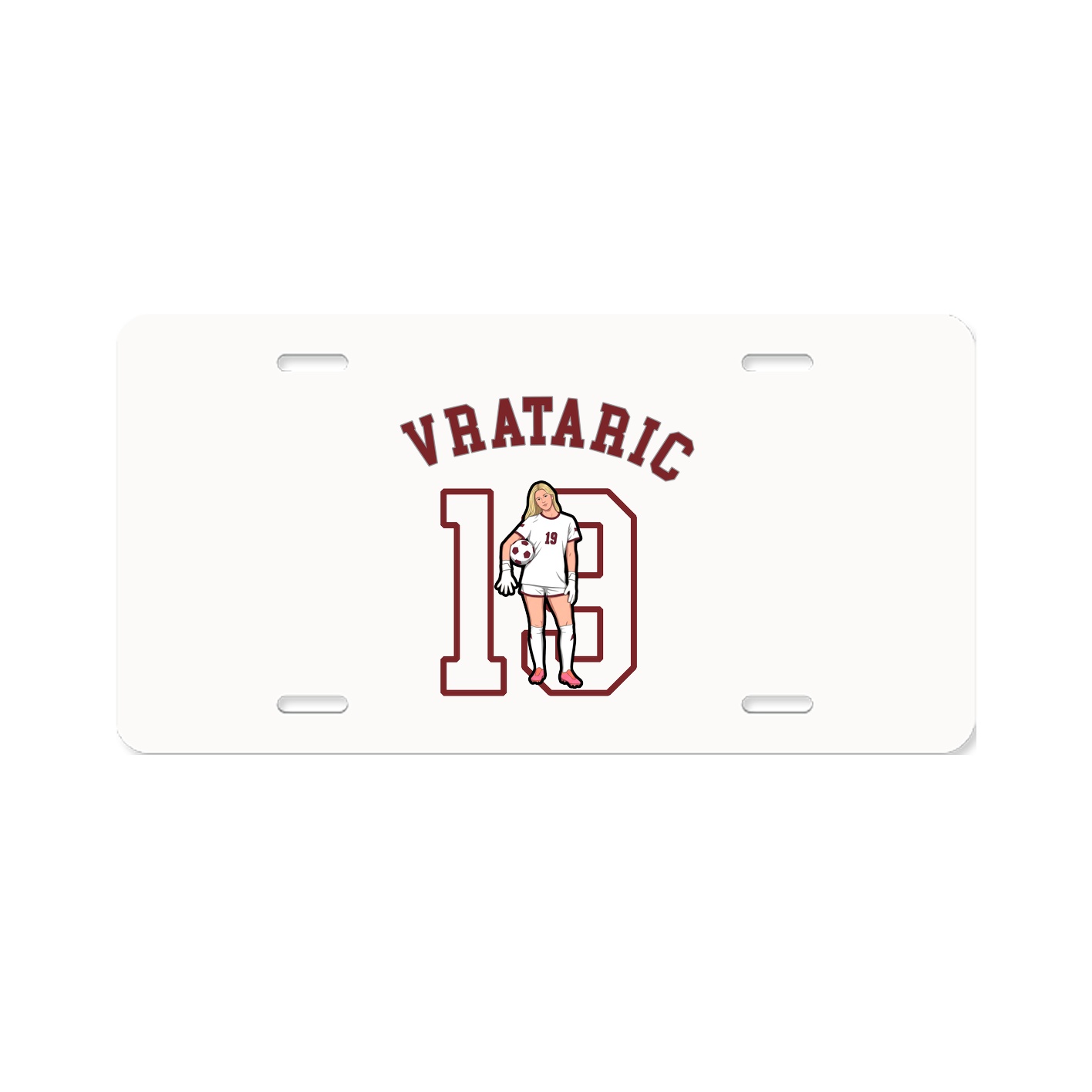 License Plate — Shirsey Arch in Classic