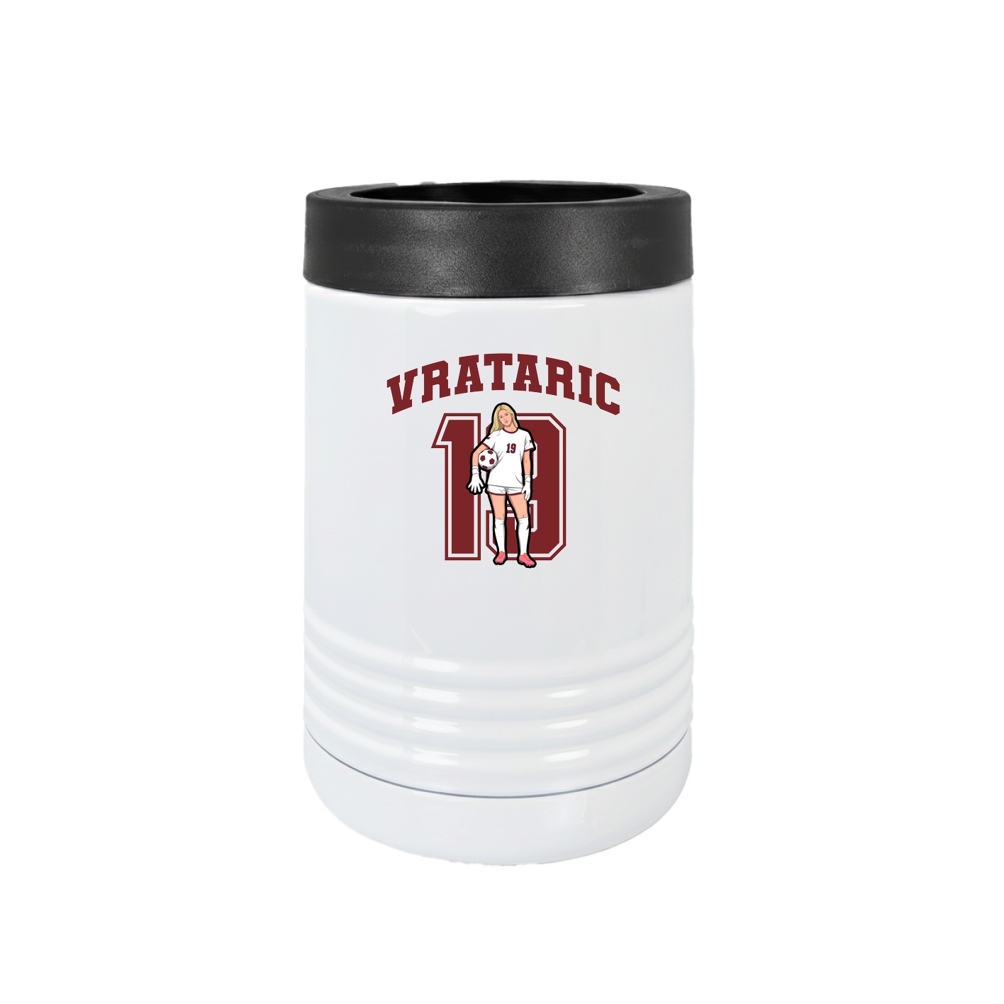 Beverage Holder — Number in White