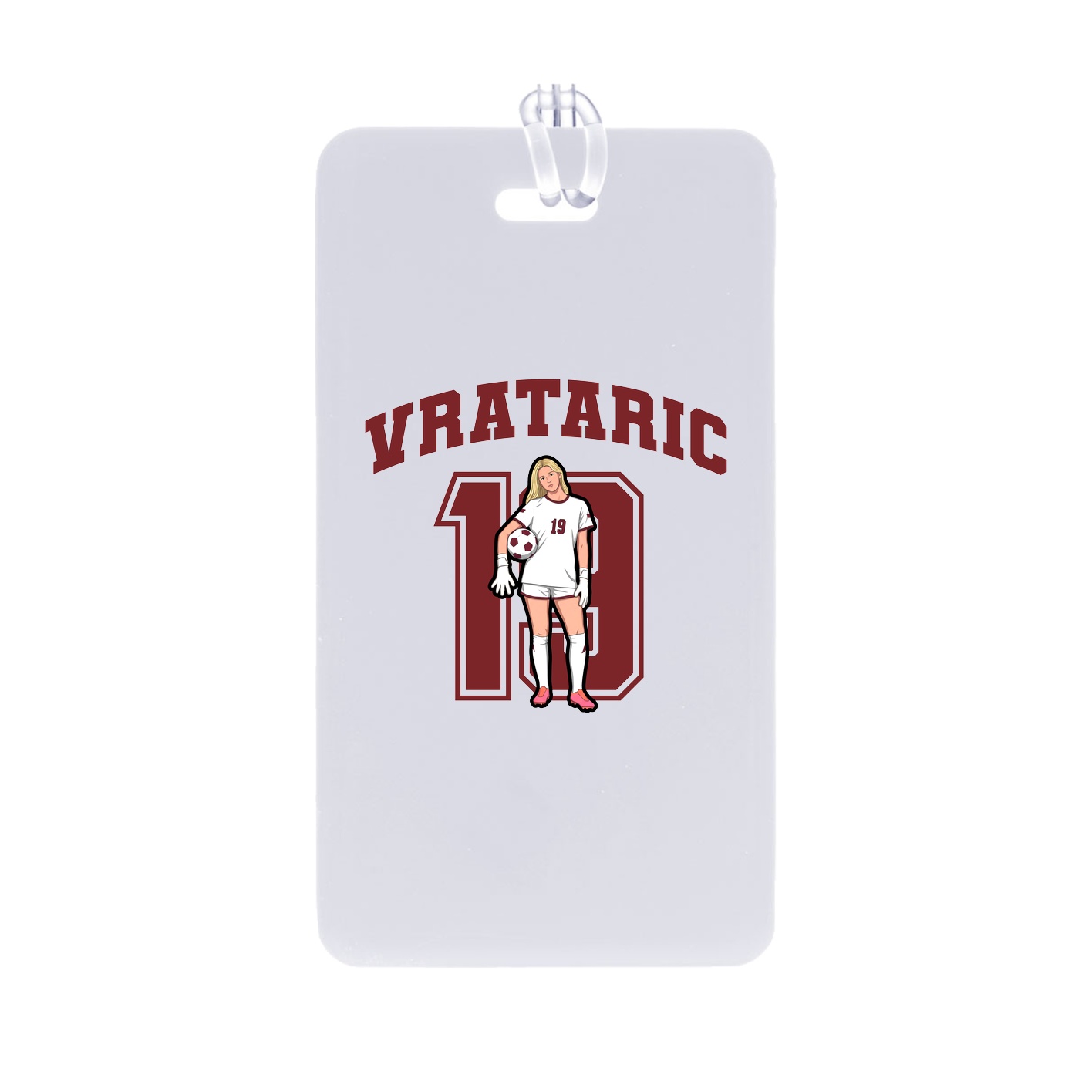 Bag Tag — Number in Classic